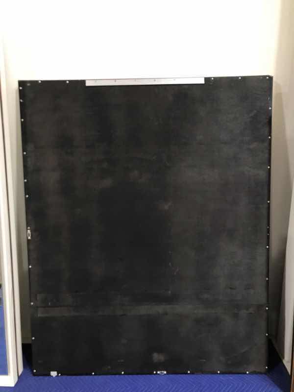 Photo 1 of FRAMED OVERSIZED TINTED DECORATIVE MIRROR 64”x52”