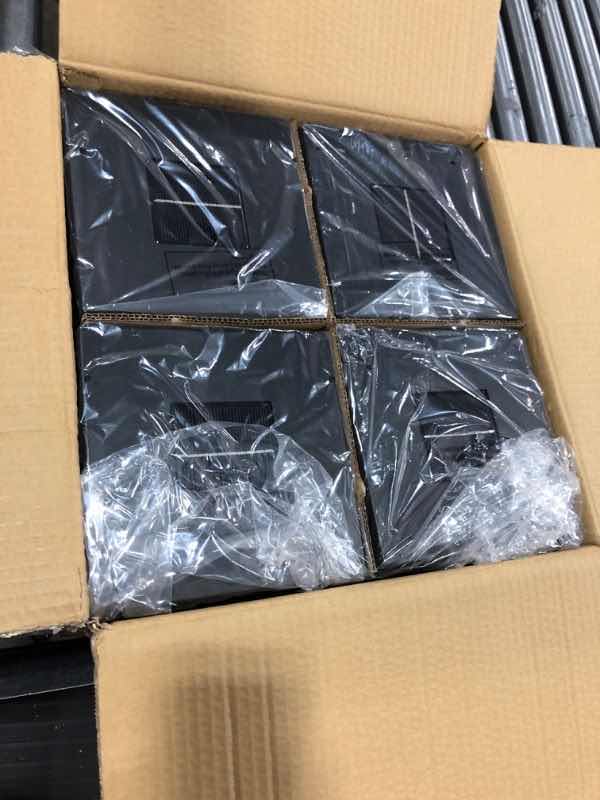 Photo 1 of GREENLIGHTING 8 PACK BLACK PARADIGM DECK LIGHTS SOLAR POST LIGHTS OUTDOOR WATERPROOF FOR 4x4 -5x5 VINYL PVC POST