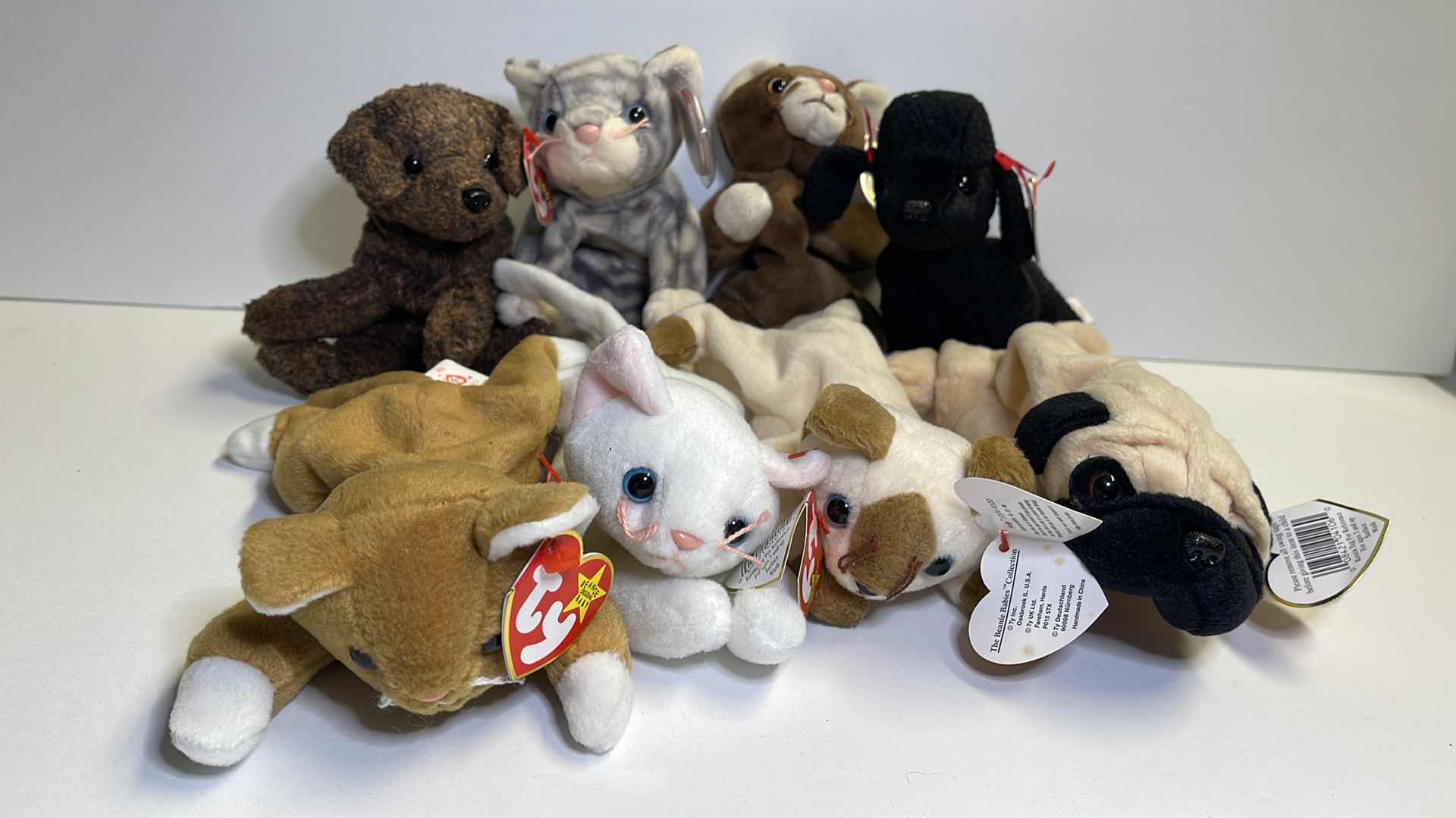 Photo 1 of TY BEANIE BABIES DOGS & CATS