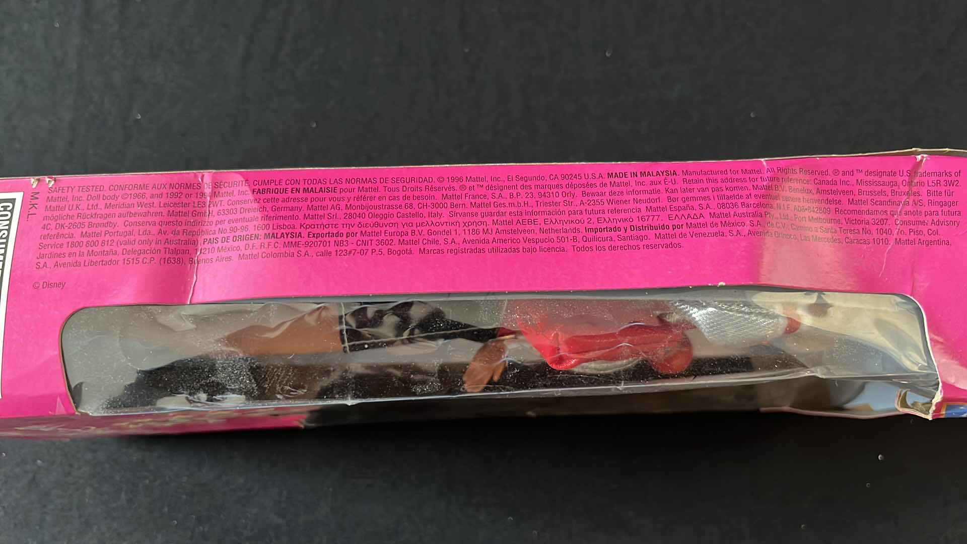 Photo 1 of MATTEL SPECIAL EDITION WALT DISNEY WORLD 25TH ANNIVERSARY BARBIE 1996 (16525)