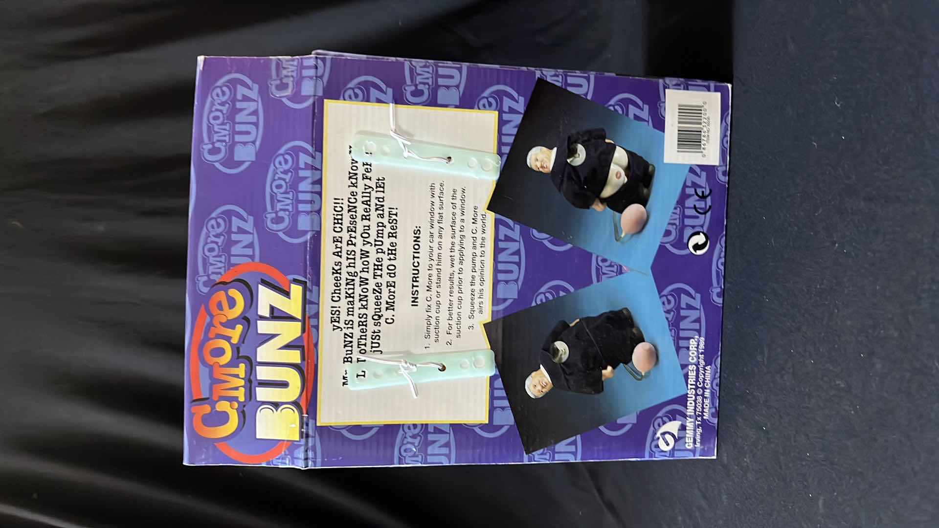 Photo 1 of GEMMY INDUSTRIES C’MORE BUNS CAR WINDOW NOVELTY TOY 1989