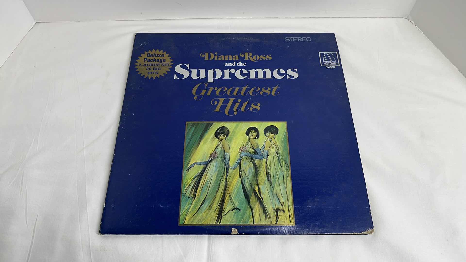 Photo 1 of DIANA ROSS AND THE SUPREMES GREATEST HITS & THE NEVER ENDING IMPRESSIONS VINYL ALBUMS