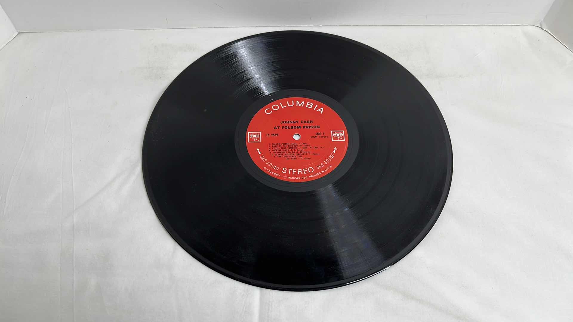 Photo 1 of JOHNNY CASH AT FOLSOM PRISON VINYL ALBUM