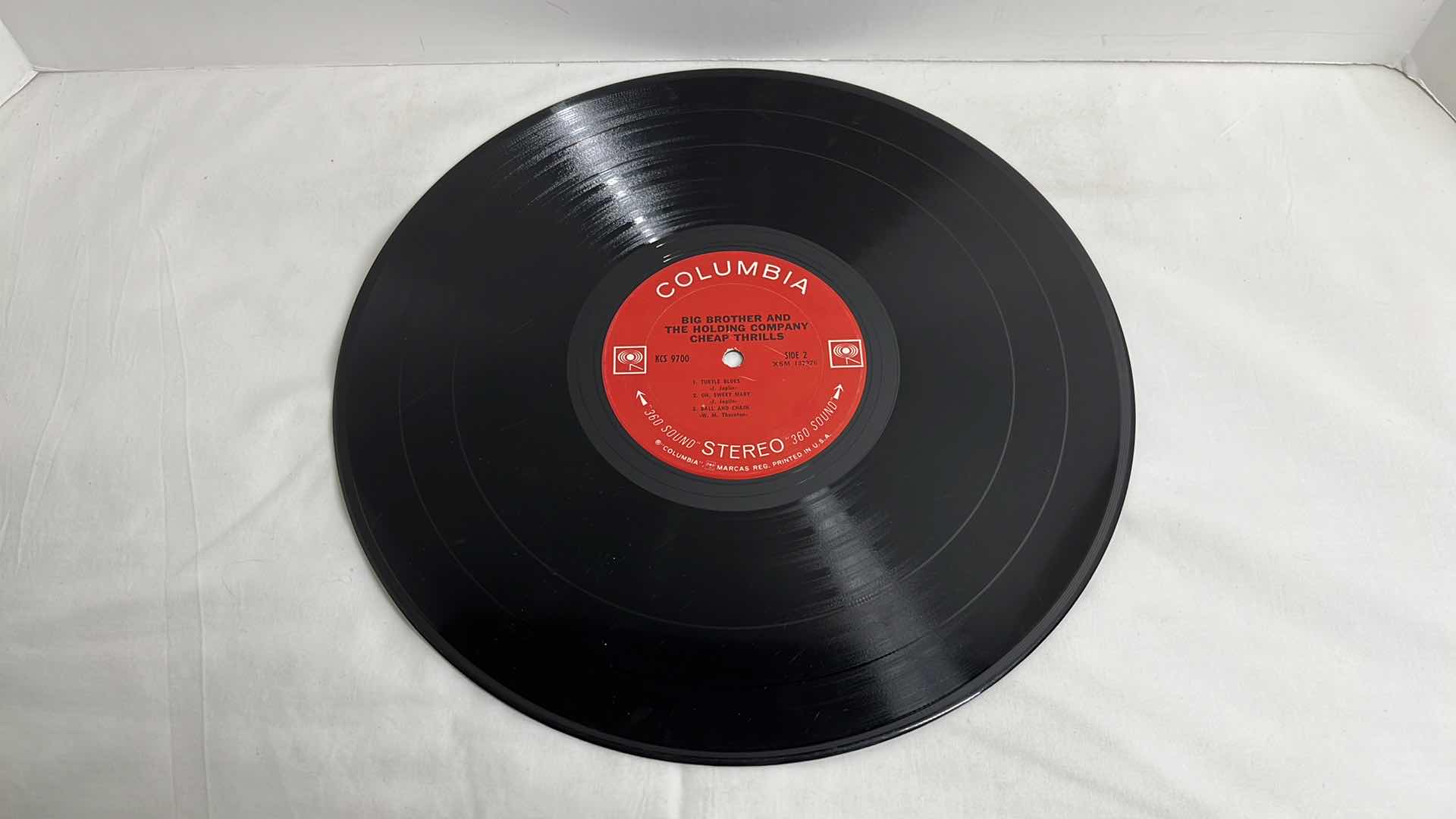 Photo 1 of CHEAP THRILLS BIG BROTHER & THE HOLDING COMPANY VINYL ALBUM