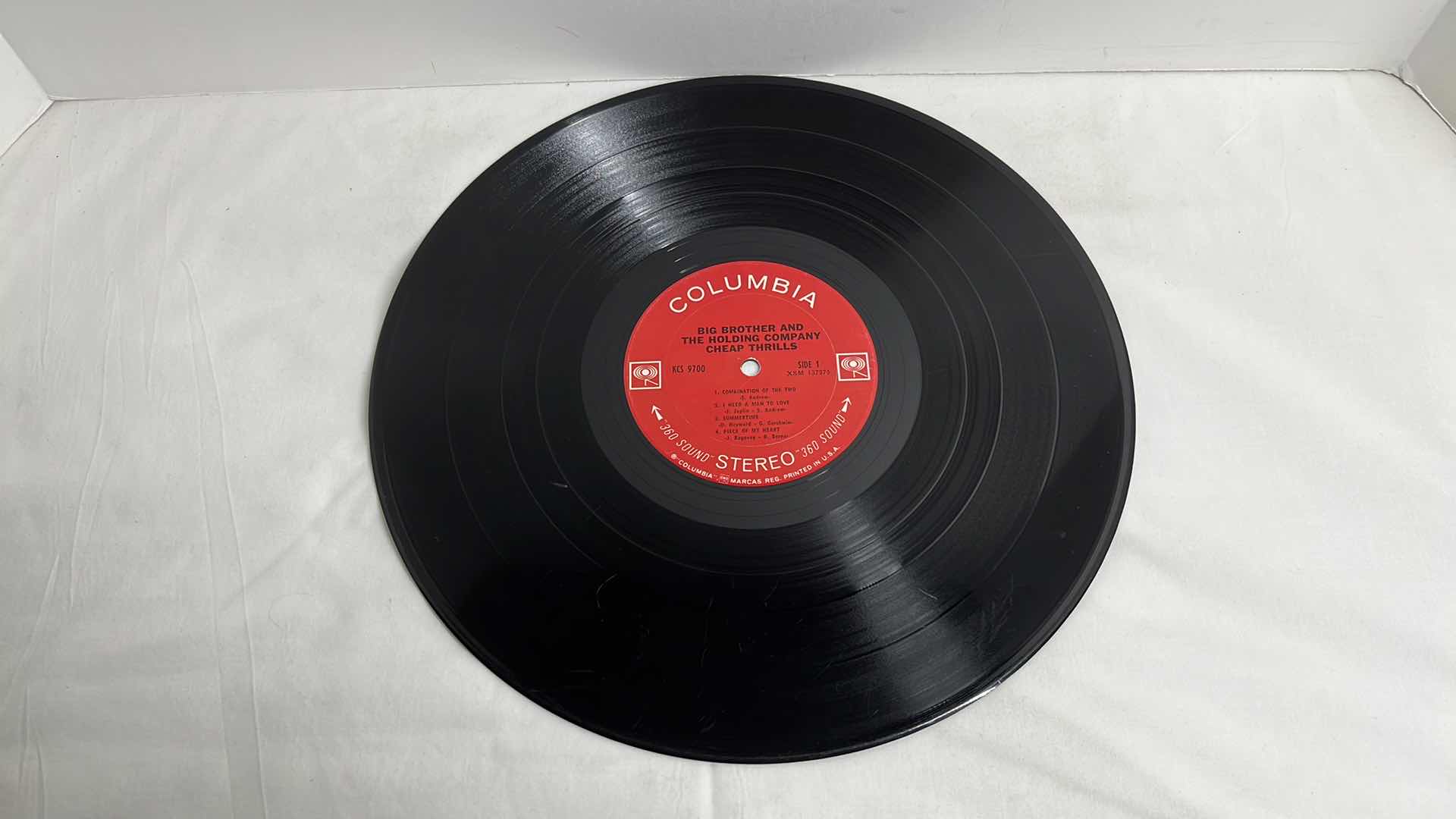 Photo 1 of CHEAP THRILLS BIG BROTHER & THE HOLDING COMPANY VINYL ALBUM