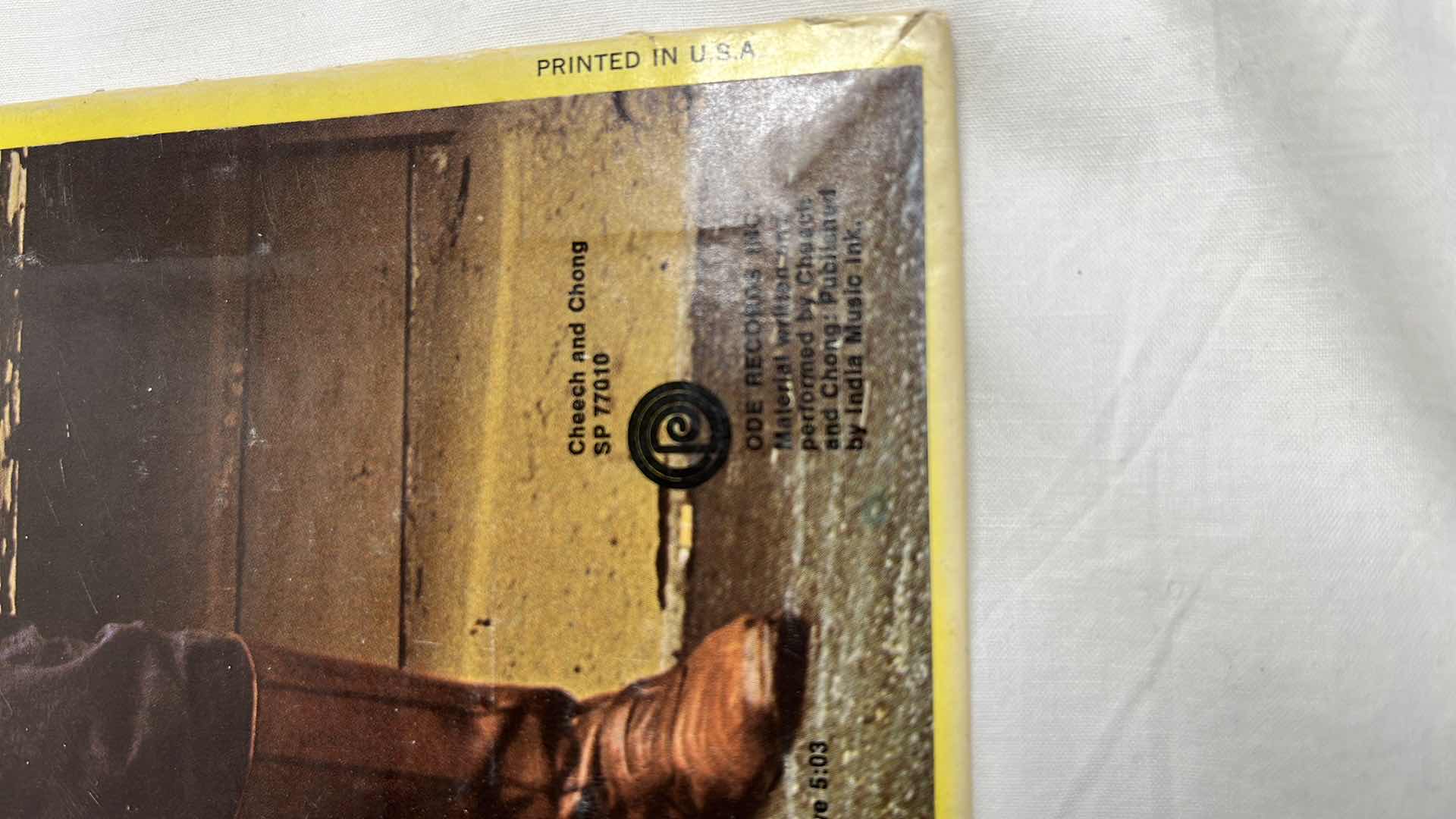 Photo 1 of CHEECH AND CHONG VINYL ALBUM 