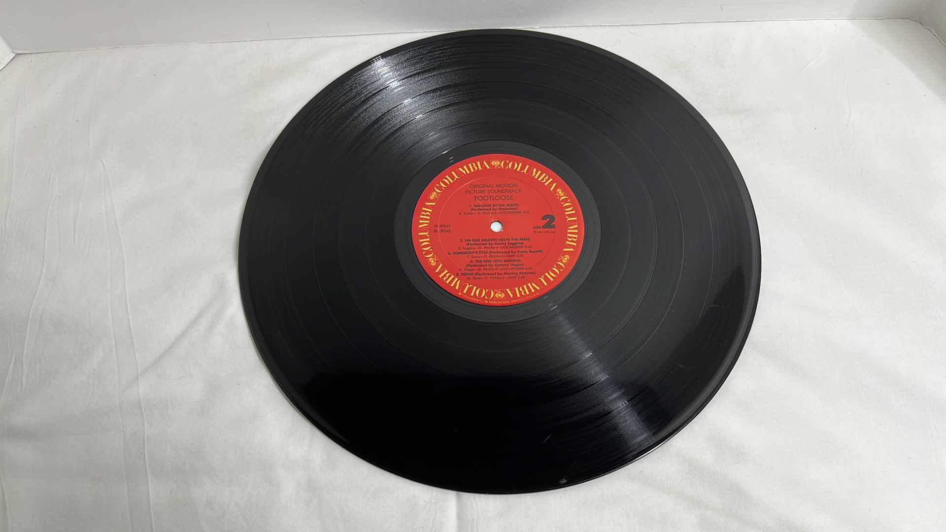 Photo 1 of FOOTLOOSE ORIGINAL SOUNDTRACK VINYL ALBUM