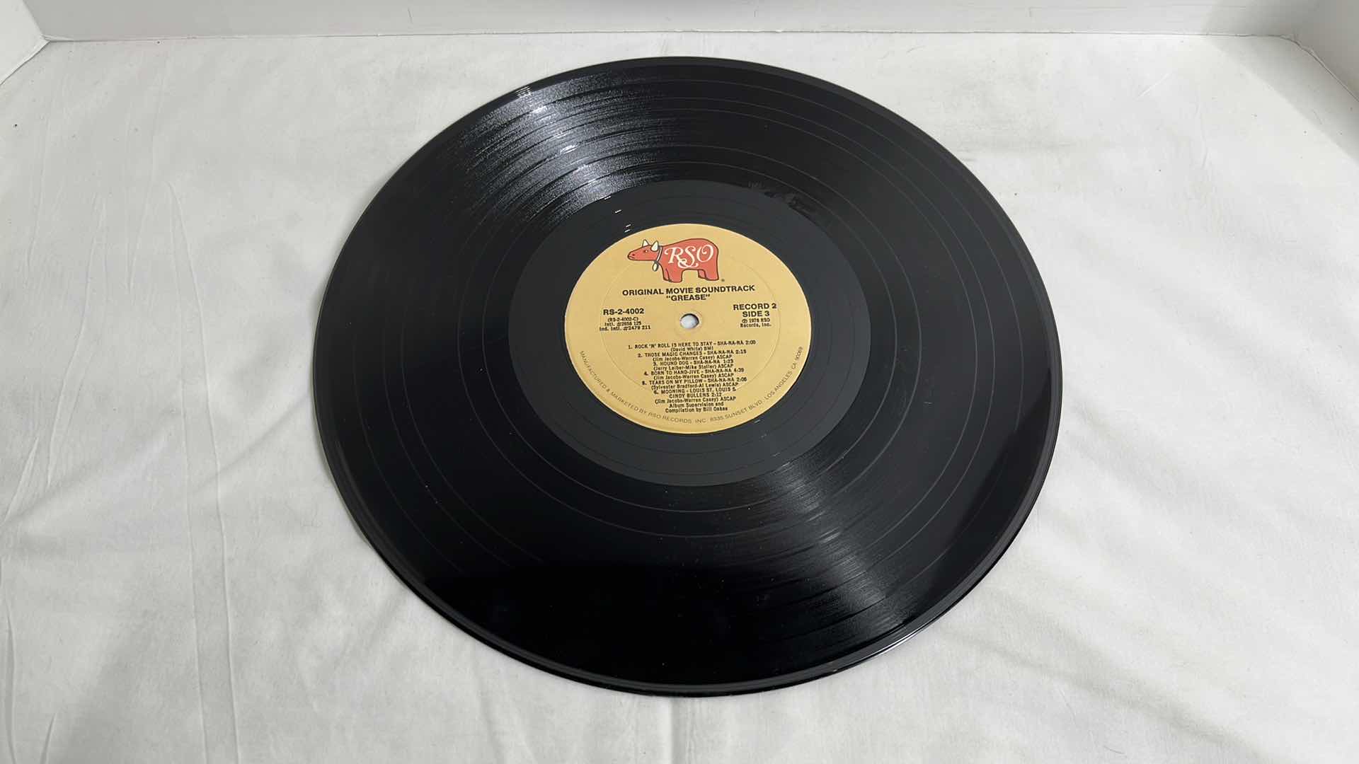 Photo 1 of GREASE THE ORIGINAL SOUNDTRACK 1978 VINYL ALBUM 