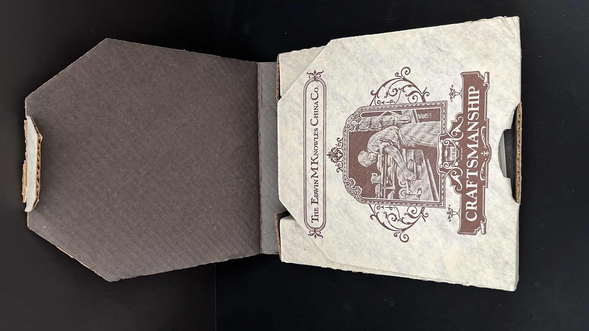 Photo 1 of EDWIN M KNOWLES CHINA CO. NORMAN ROCKWELL PLATE FATHER’S HELP W COA 8.5”