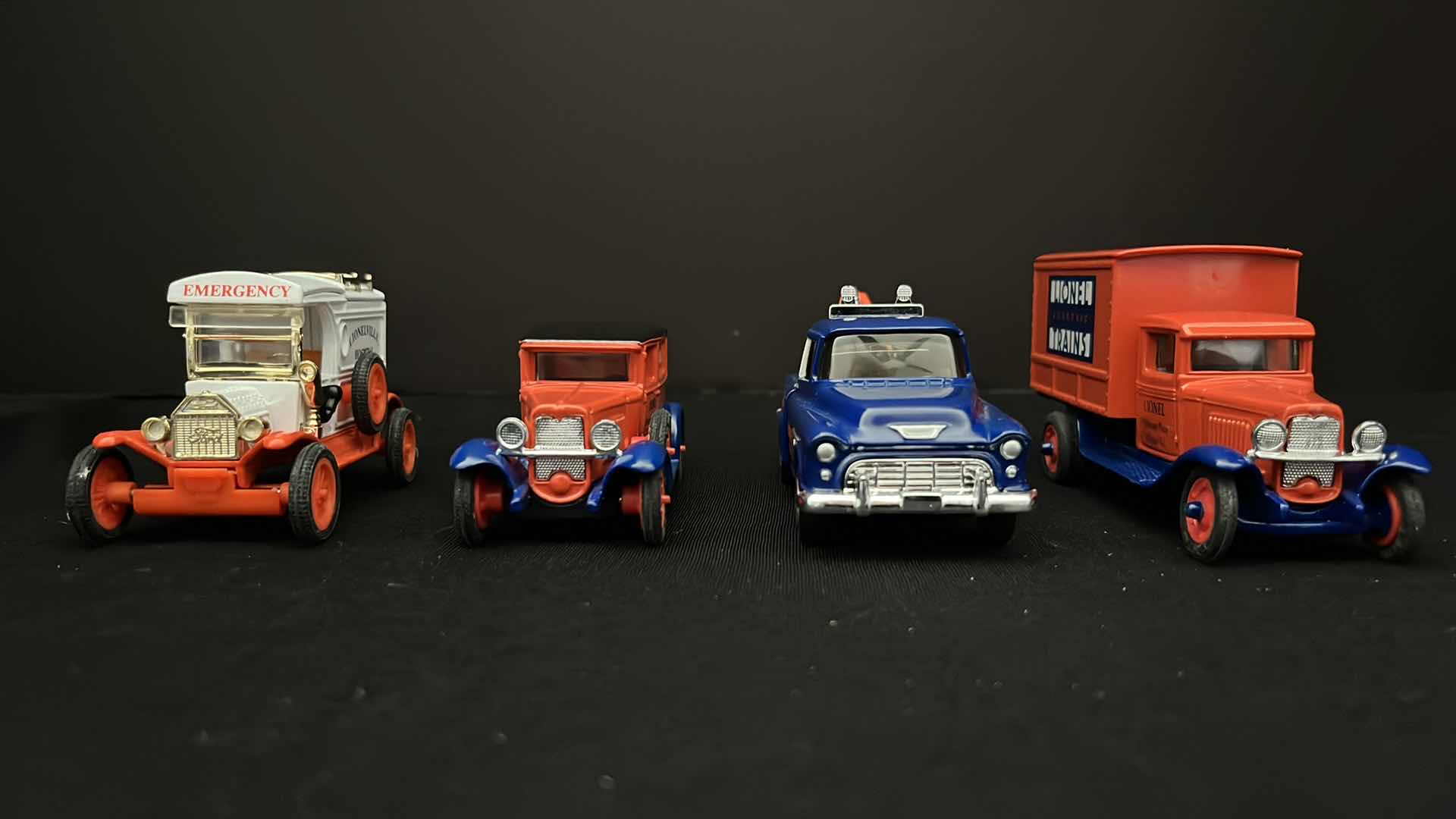 Photo 3 of ERTL COLLECTIBLES, EASTWOOD AUTOMOBILIA TRANSPORTATION COLLECTIBLES LIONEL ELECTRIC TRAINS DIE CAST VEHICLES (4) STOCK NO 3522 & B518