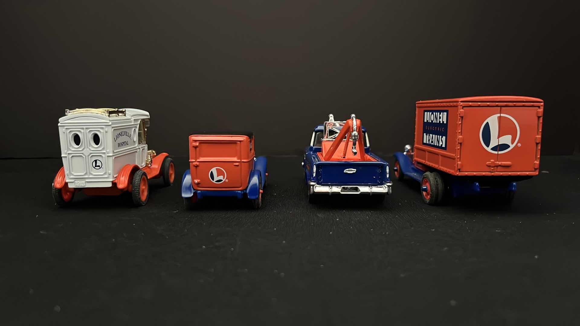 Photo 4 of ERTL COLLECTIBLES, EASTWOOD AUTOMOBILIA TRANSPORTATION COLLECTIBLES LIONEL ELECTRIC TRAINS DIE CAST VEHICLES (4) STOCK NO 3522 & B518