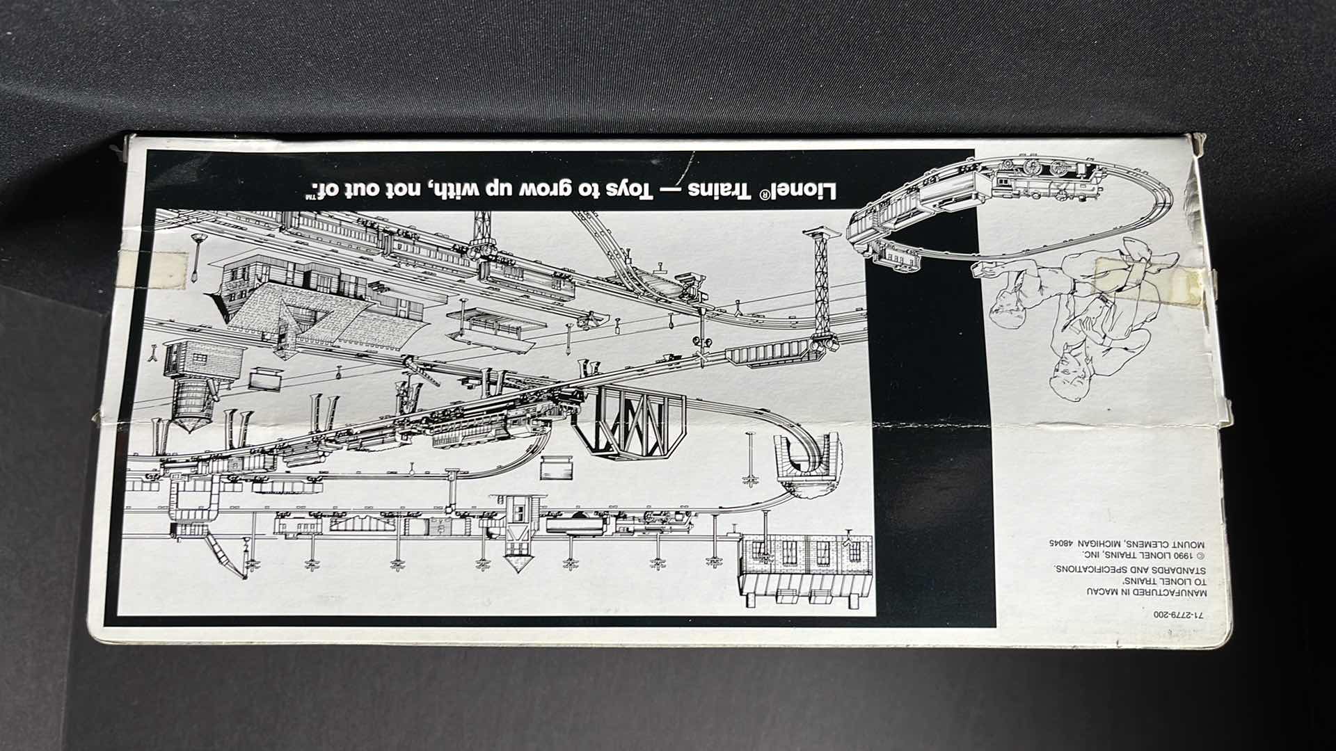 Photo 1 of LIONEL TRAINS INC, LIONELVILLE GRAIN CO. TRACTOR AND GRAIN RIG 1990 STOCK NO 6-12779