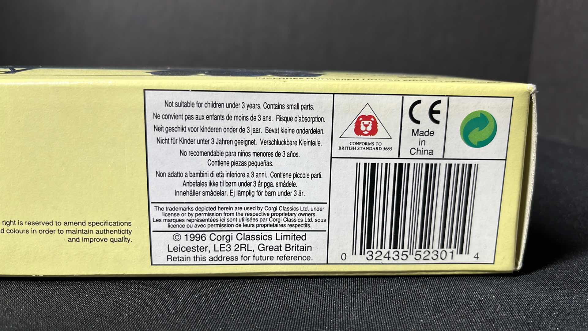 Photo 1 of CORGI CLASSICS LIMITED EDITION GREAT NORTHERN RAILWAY MACK B SERIES SEMI 1996 STOCK NO 52301