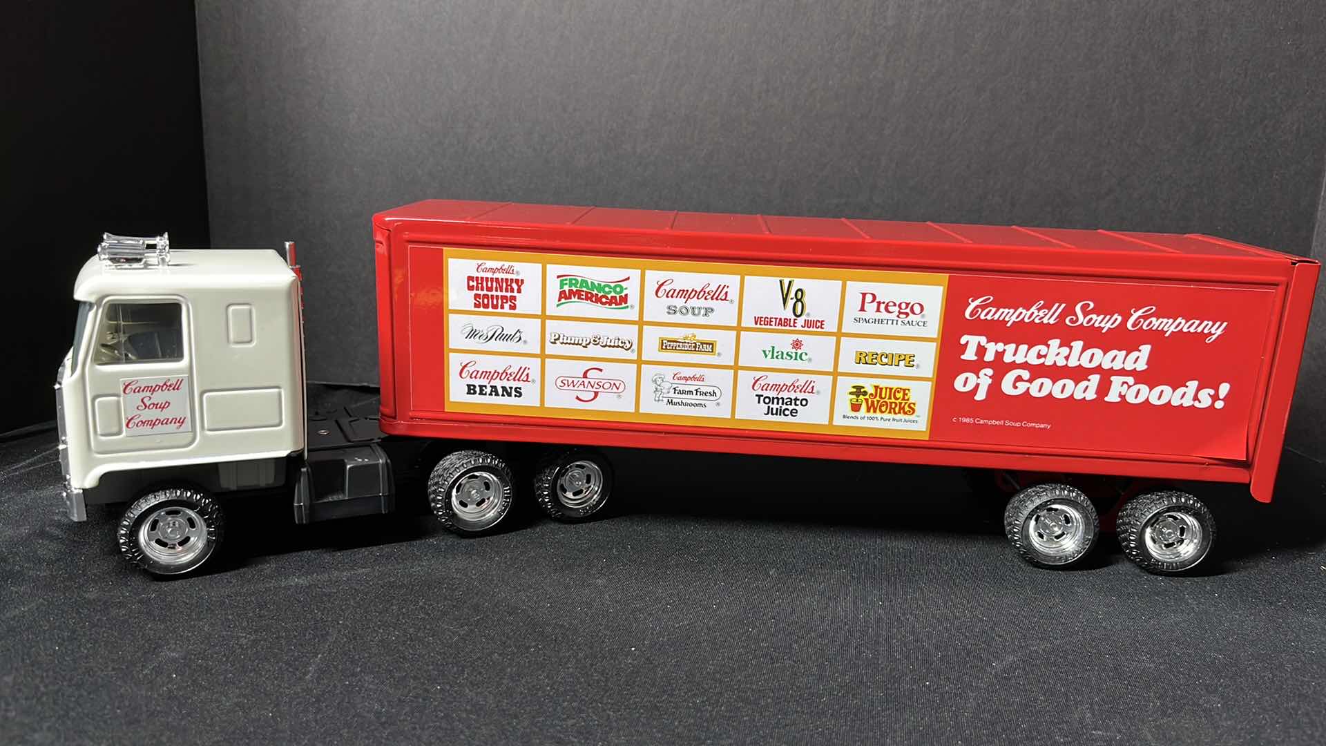 Photo 1 of ERTL COLLECTIBLES, CAMPBELL’S SOUP COMPANY TRACTOR AND TRAILER 19” NO 3622