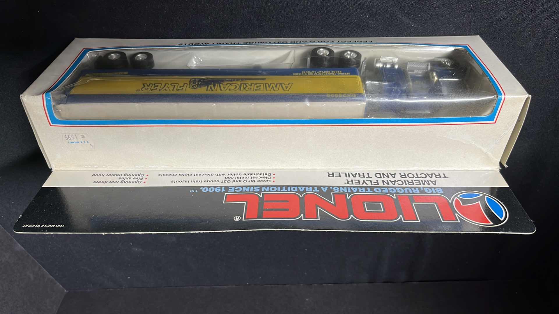 Photo 1 of LIONEL TRAINS INC, AMERICAN FLYER TRACTOR AND TRAILER 1994 STOCK NO 6-12810