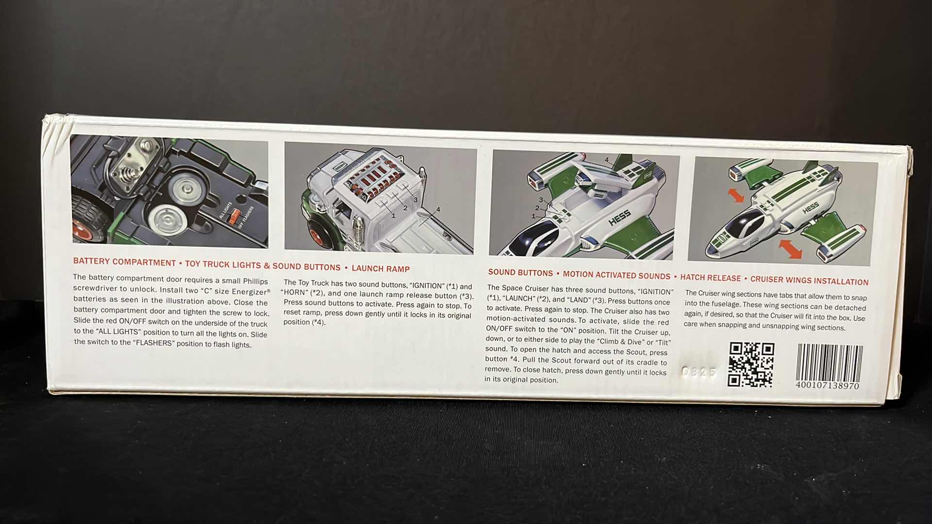 Photo 1 of HESS TOY TRUCK AND SPACE CRUISER WITH SCOUT 50TH ANNIVERSARY 2014