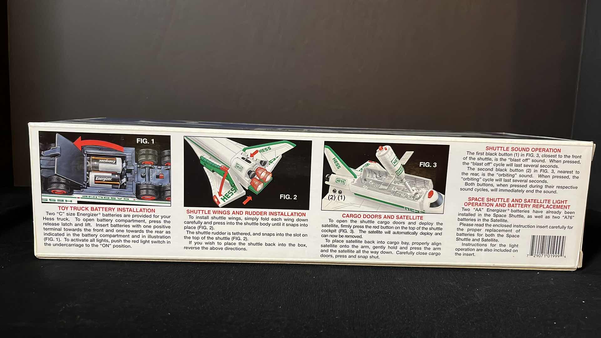 Photo 6 of HESS TOY TRUCK AND SPACE SHUTTLE W SATELLITE 1999