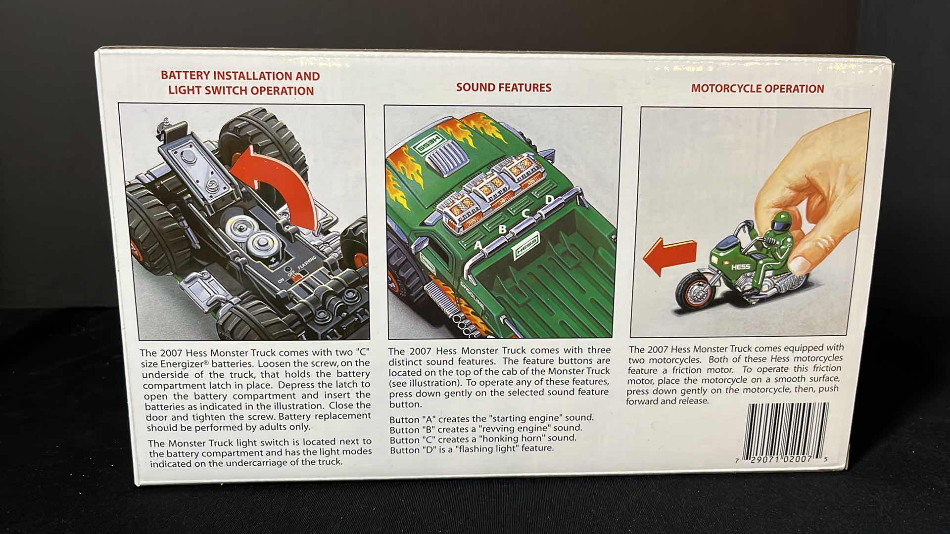 Photo 6 of HESS MONSTER TRUCK W MOTORCYCLES 2007