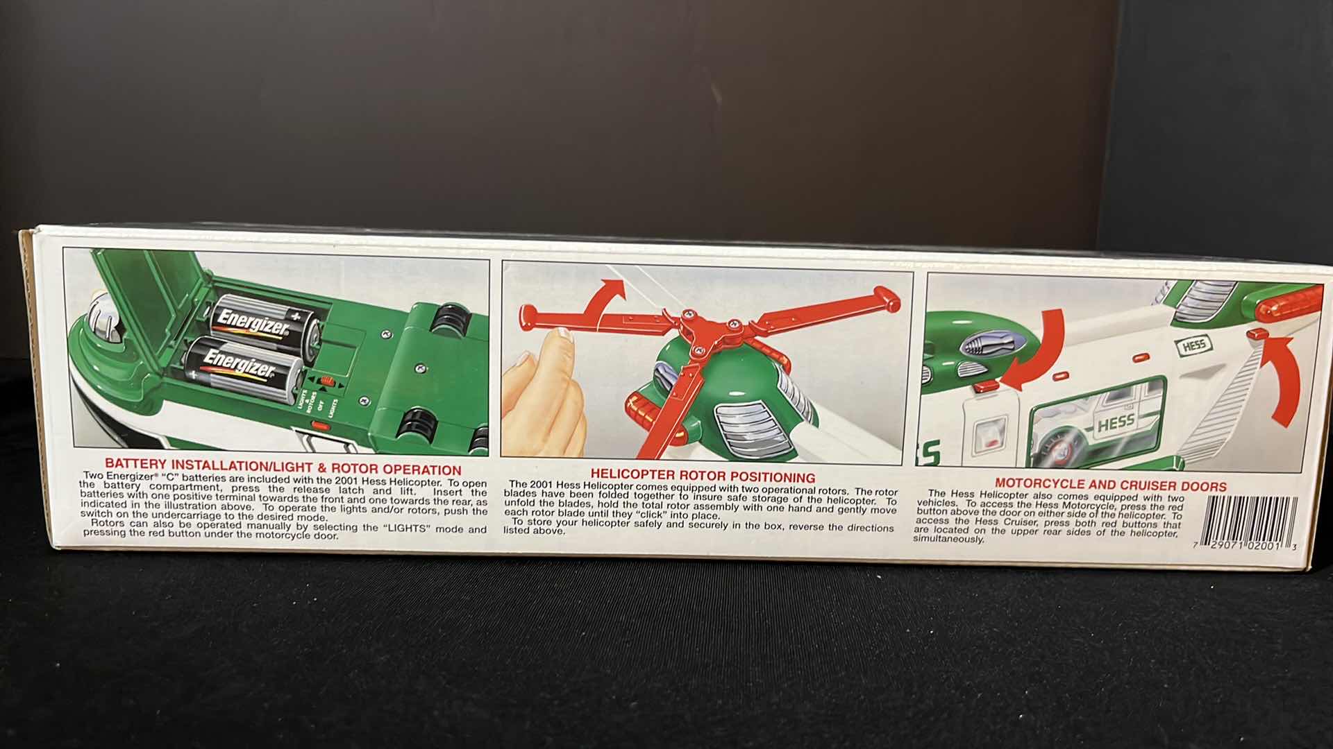 Photo 1 of HESS HELICOPTER W MOTORCYCLE AND CRUISER 2001