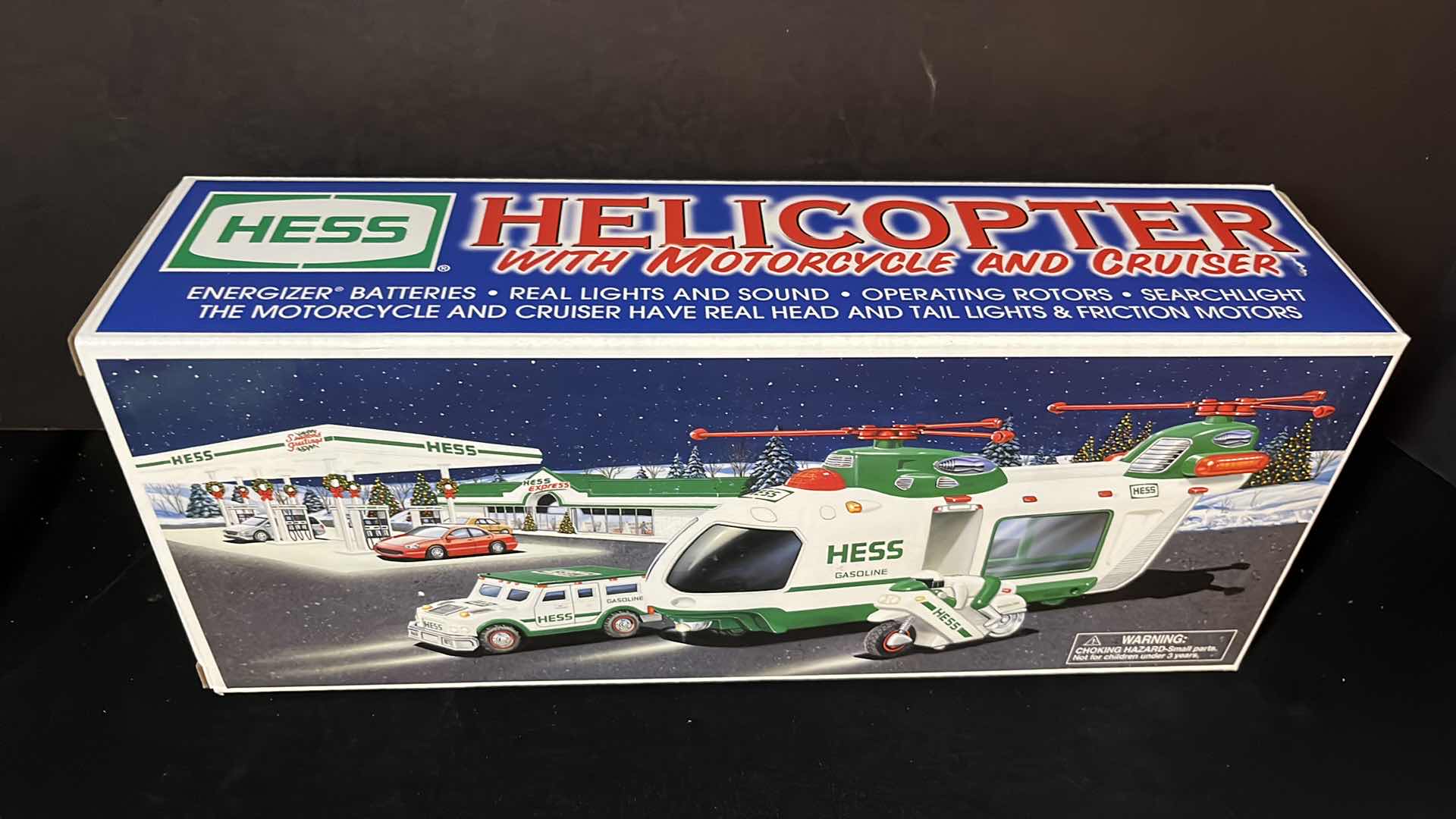 Photo 1 of HESS HELICOPTER W MOTORCYCLE AND CRUISER 2001