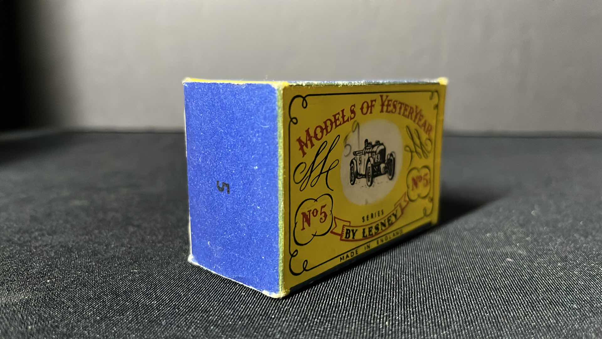 Photo 7 of LESNEY DIE-CAST METAL MODELS OF YESTERYEAR SERIES, NO. 5 SCALE MODEL 1929 LE MANS BENTLEY, 1956-1961