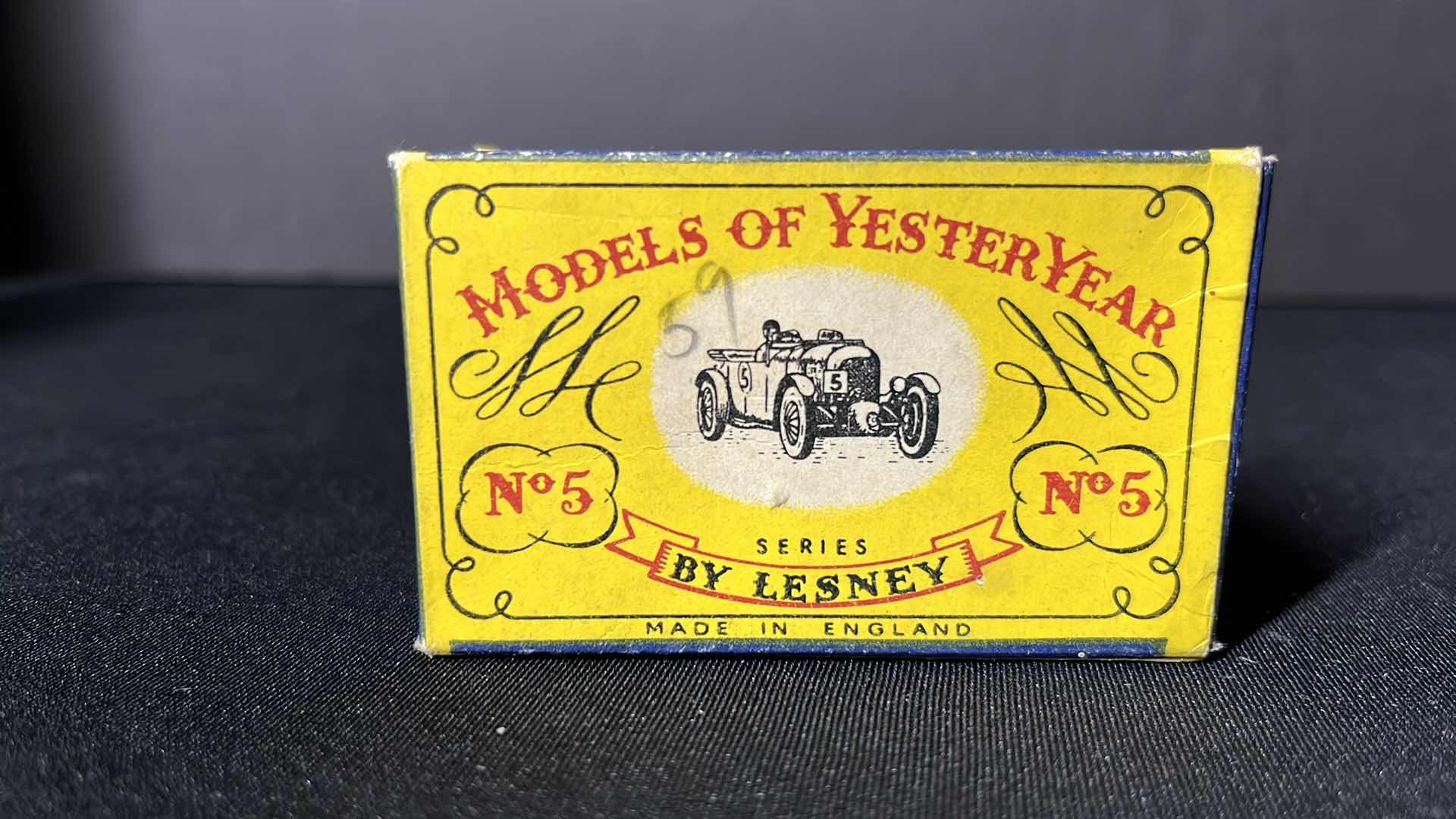 Photo 1 of LESNEY DIE-CAST METAL MODELS OF YESTERYEAR SERIES, NO. 5 SCALE MODEL 1929 LE MANS BENTLEY, 1956-1961