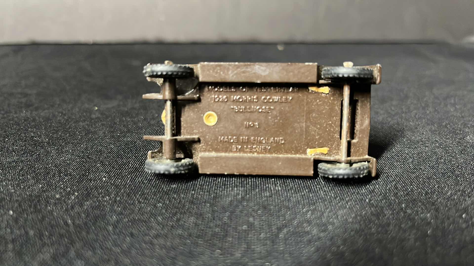 Photo 1 of LESNEY DIE-CAST METAL MODELS OF YESTERYEAR SERIES, NO. 8 SCALE MODEL THE BULLNOSE MORRIS’ COWLEY OF 1926, 1956-1961