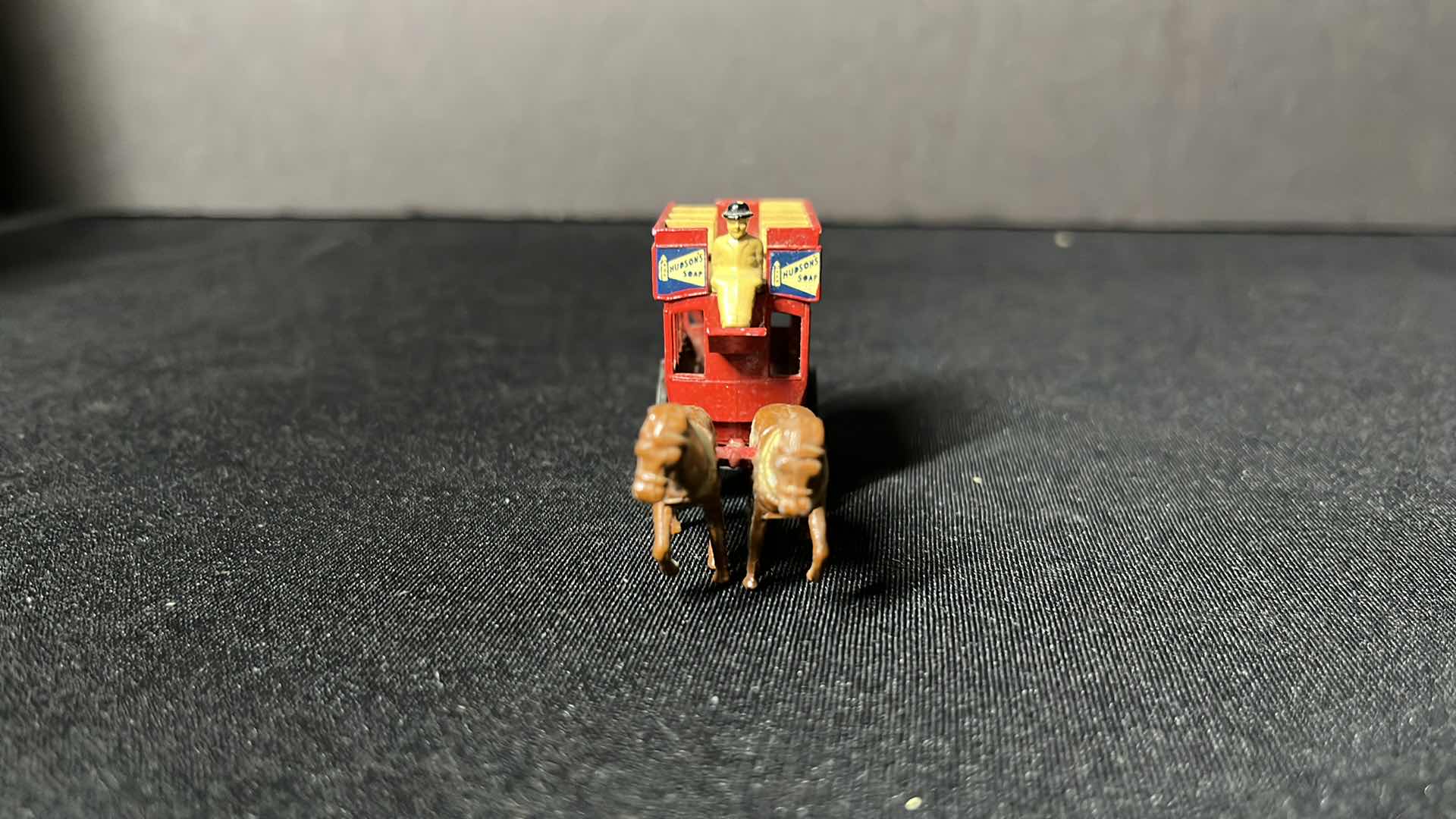 Photo 1 of LESNEY DIE-CAST METAL MODELS OF YESTERYEAR SERIES, NO. 12 SCALE MODEL HORSE BUS, 1956-1961