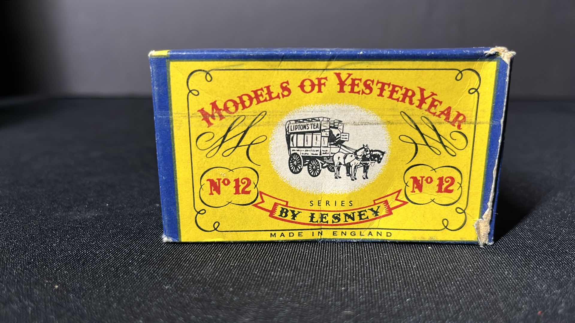 Photo 1 of LESNEY DIE-CAST METAL MODELS OF YESTERYEAR SERIES, NO. 12 SCALE MODEL HORSE BUS, 1956-1961