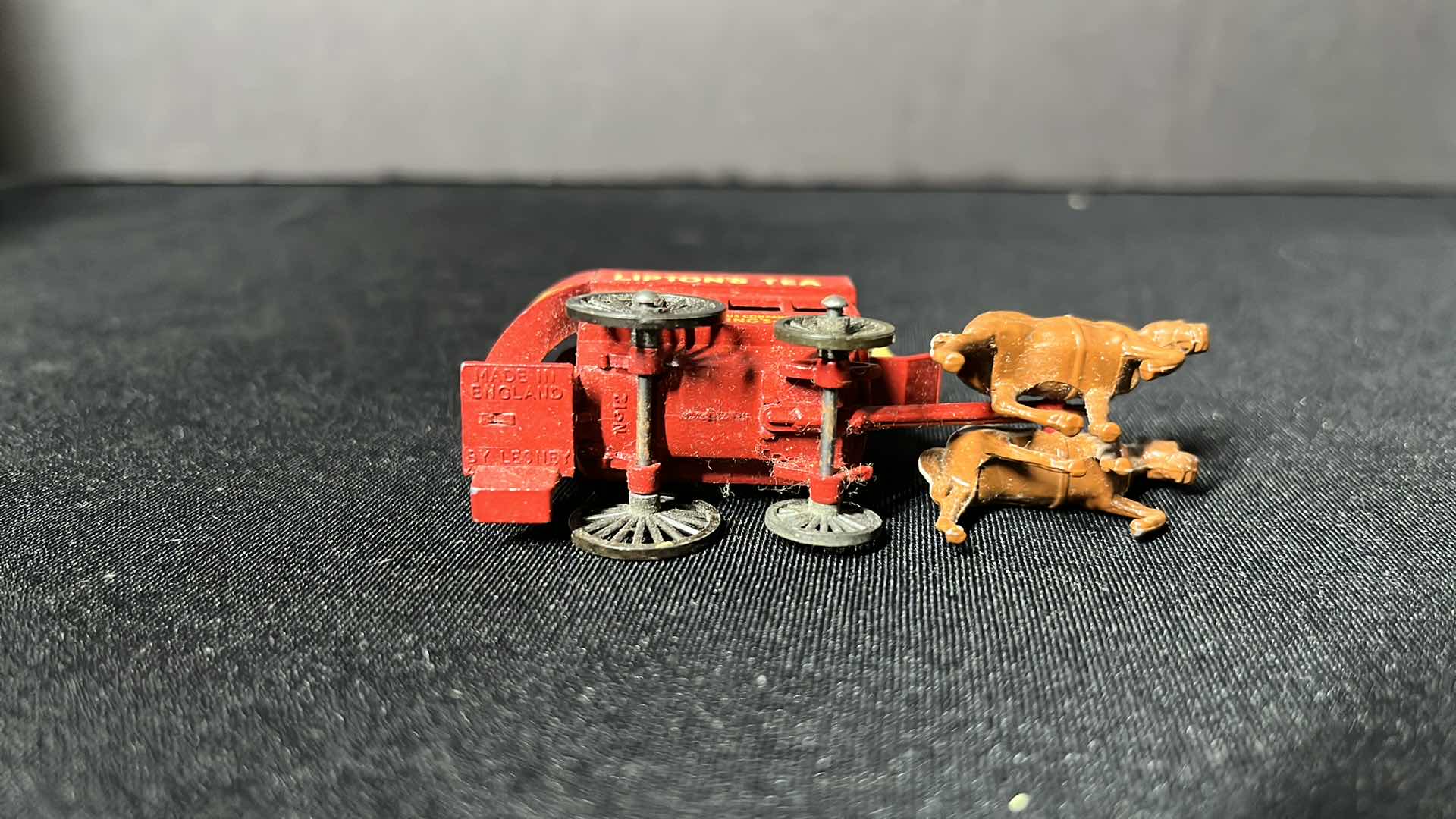 Photo 1 of LESNEY DIE-CAST METAL MODELS OF YESTERYEAR SERIES, NO. 12 SCALE MODEL HORSE BUS, 1956-1961