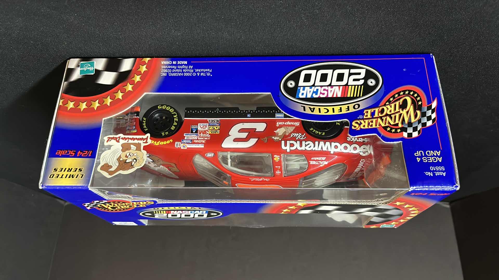 Photo 1 of HASBRO WINNERS CIRCLE NASCAR  DALE EARNHARDT TAZMANIAN DEVIL DIE CAST RACING CAR, 2000 (STOCK NO 55510)