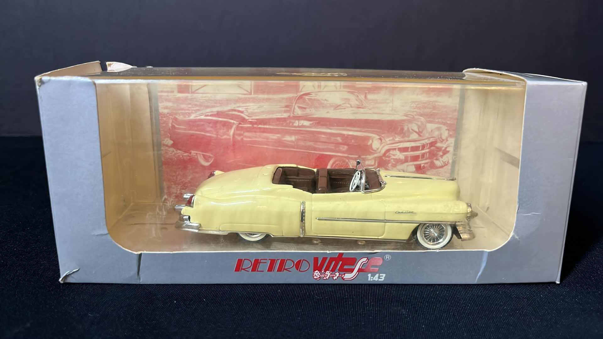 Photo 1 of VITESSE RETRO VOITURES MINIATURE SCALE MODEL CAR 1:43, 280 CADILLAC EL DORADO 1950-1953 OPEN CABRIOLET