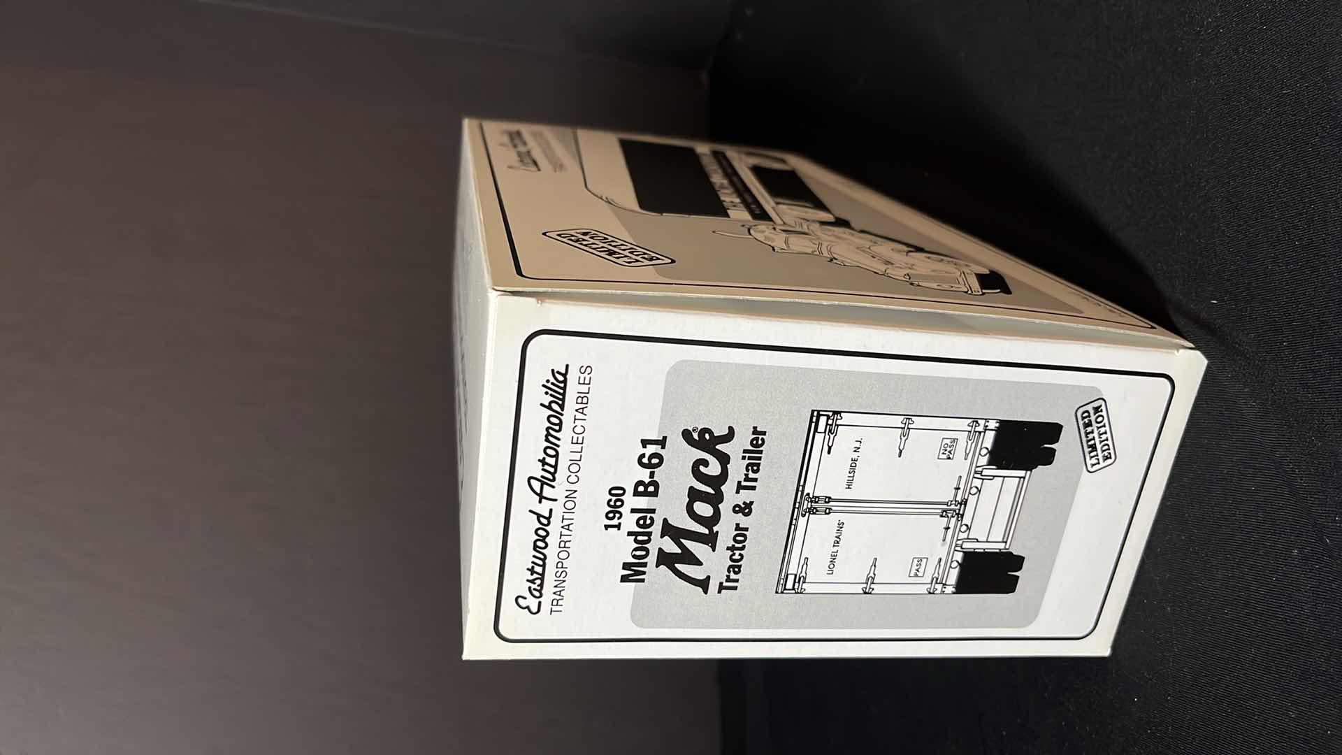 Photo 1 of FIRST GEAR EASTWOOD AUTOMOBILIA TRANSPORTATION COLLECTABLES 1960 MODEL B-61 LIONEL TRAINS MACK TRAILER & TRACTOR (STOCK NO 19-0116)