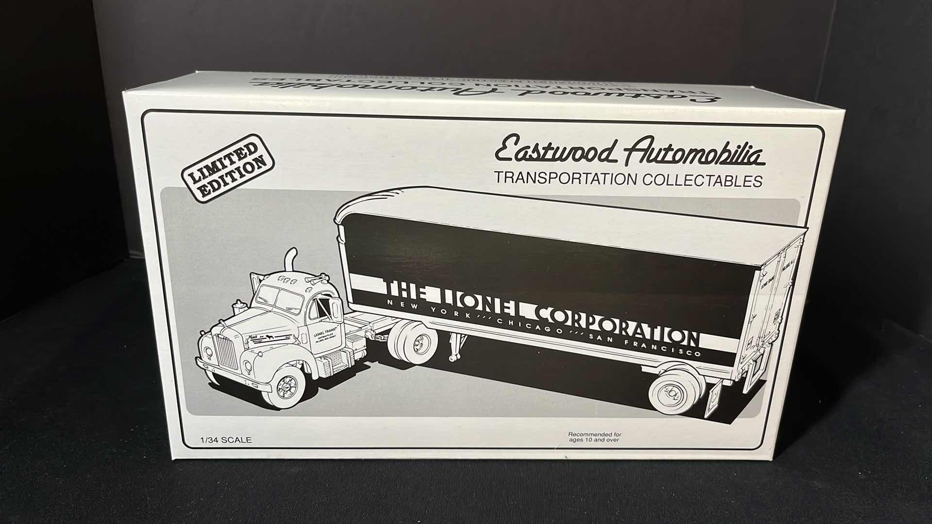 Photo 1 of FIRST GEAR EASTWOOD AUTOMOBILIA TRANSPORTATION COLLECTABLES 1960 MODEL B-61 LIONEL TRAINS MACK TRAILER & TRACTOR (STOCK NO 19-0116)