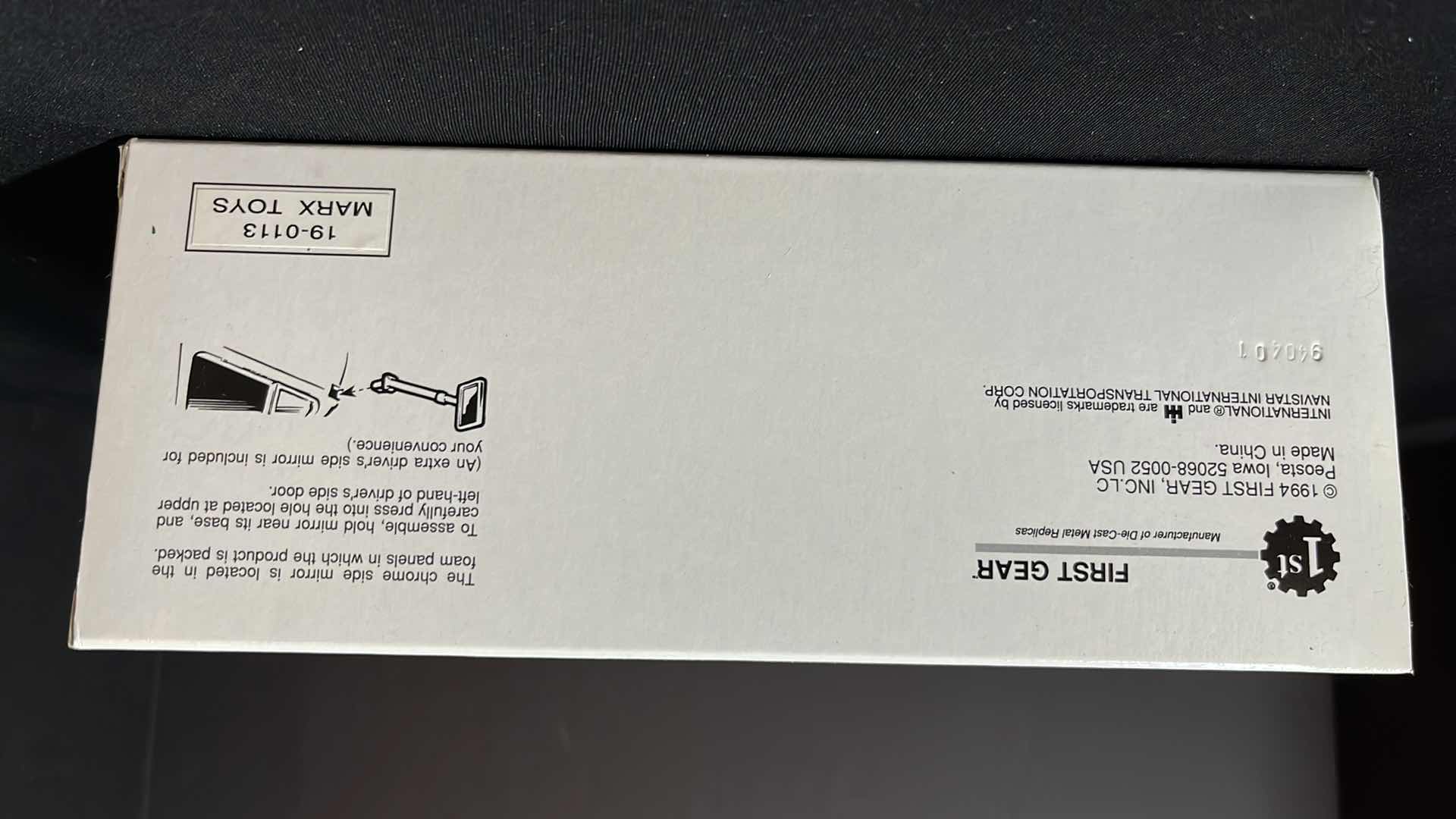 Photo 1 of FIRST GEAR 1957 INTERNATIONAL R-190 FIRE TRUCK (STOCK NO 19-0113)