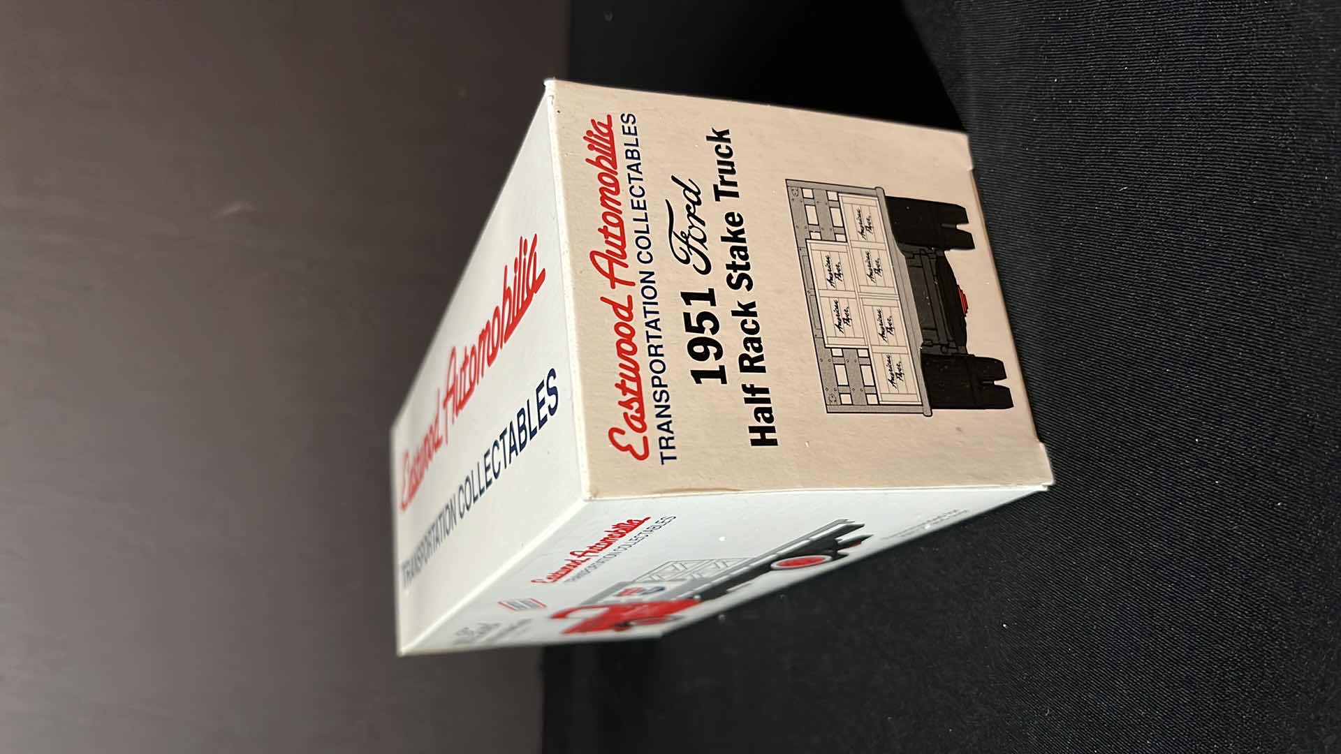 Photo 1 of FIRST GEAR EASTWOOD AUTOMOBILIA TRANSPORTATION COLLECTABLES 1951 FORD F-6 HALF RACK STAKE TRUCK AMERICAN FLYER TRAINS, 1993 (STOCK NO 19-0118)