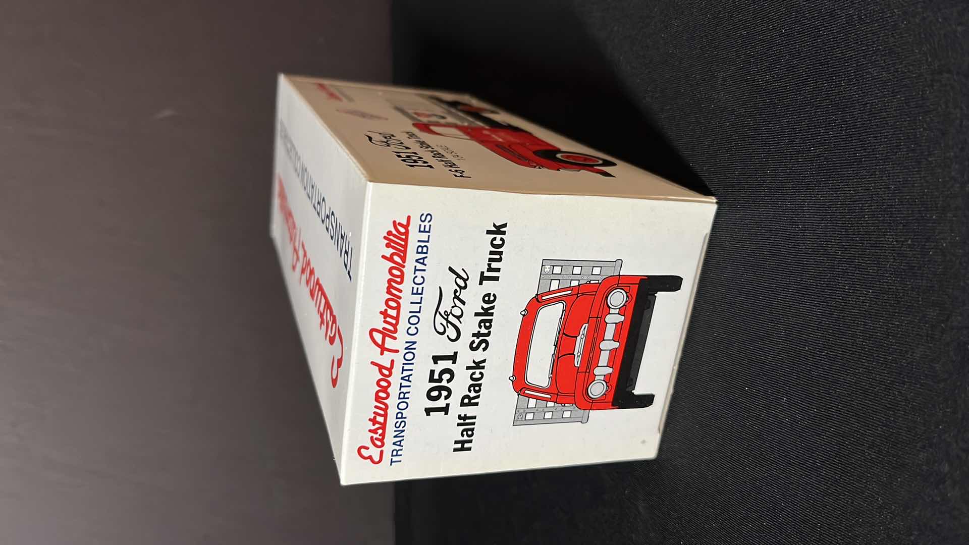 Photo 1 of FIRST GEAR EASTWOOD AUTOMOBILIA TRANSPORTATION COLLECTABLES 1951 FORD F-6 HALF RACK STAKE TRUCK AMERICAN FLYER TRAINS, 1993 (STOCK NO 19-0118)