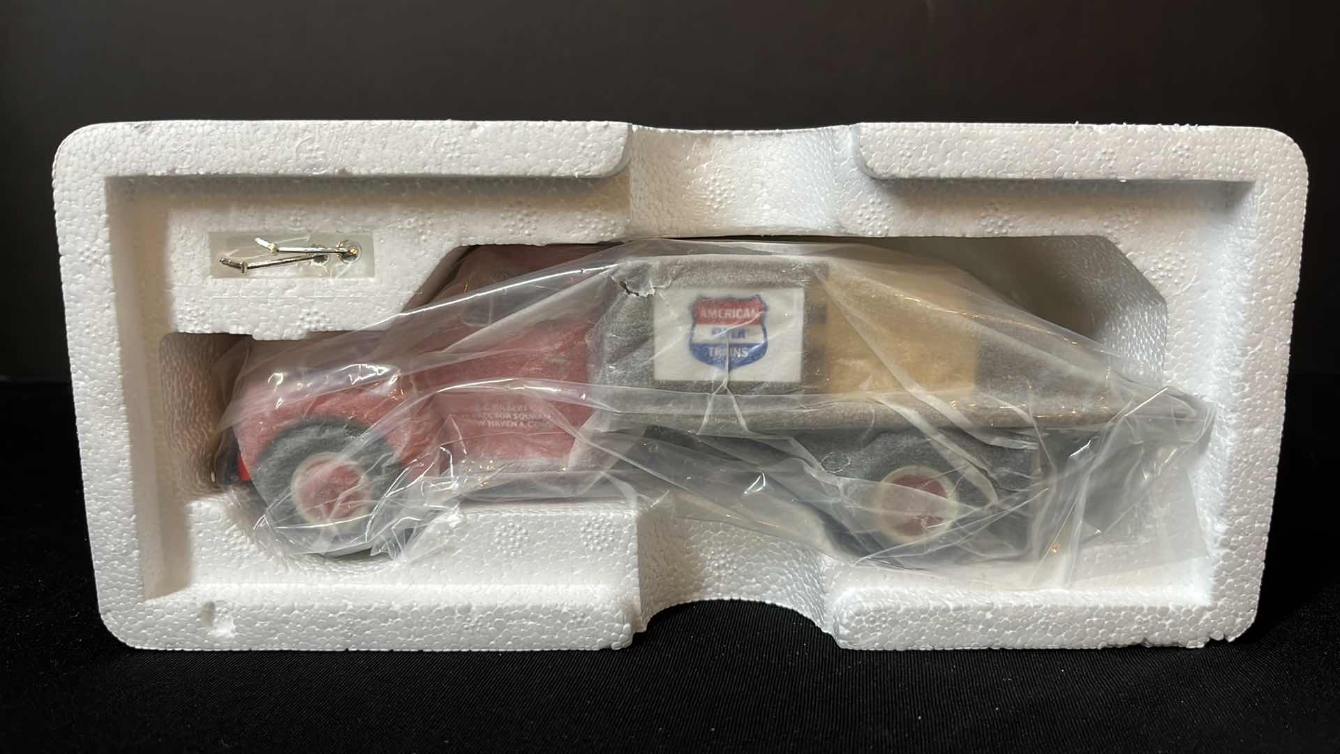 Photo 1 of FIRST GEAR EASTWOOD AUTOMOBILIA TRANSPORTATION COLLECTABLES 1951 FORD F-6 HALF RACK STAKE TRUCK AMERICAN FLYER TRAINS, 1993 (STOCK NO 19-0118)