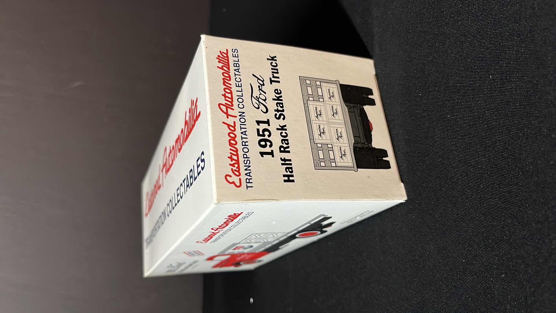 Photo 1 of FIRST GEAR EASTWOOD AUTOMOBILIA TRANSPORTATION COLLECTABLES 1951 FORD F-6 HALF RACK STAKE TRUCK AMERICAN FLYER TRAINS, 1993 (STOCK NO 19-0118)