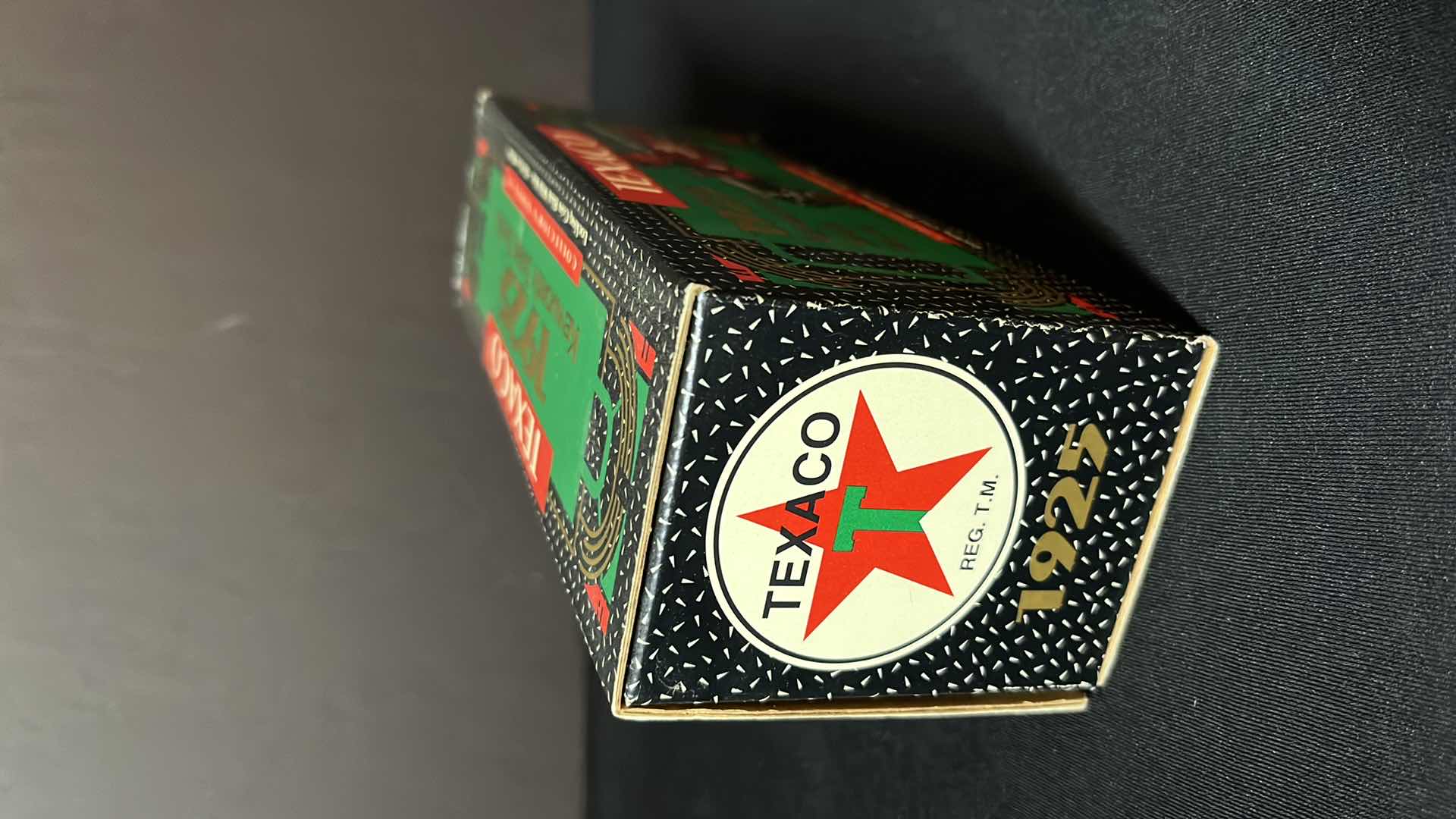 Photo 1 of ERTL DIE-CAST METAL TEXACO 1925 KENWORTH STAKE TRUCK LOCKING COIN BANK W KEY, COLLECTORS SERIES #9, 1992 (STOCK NO 9385)