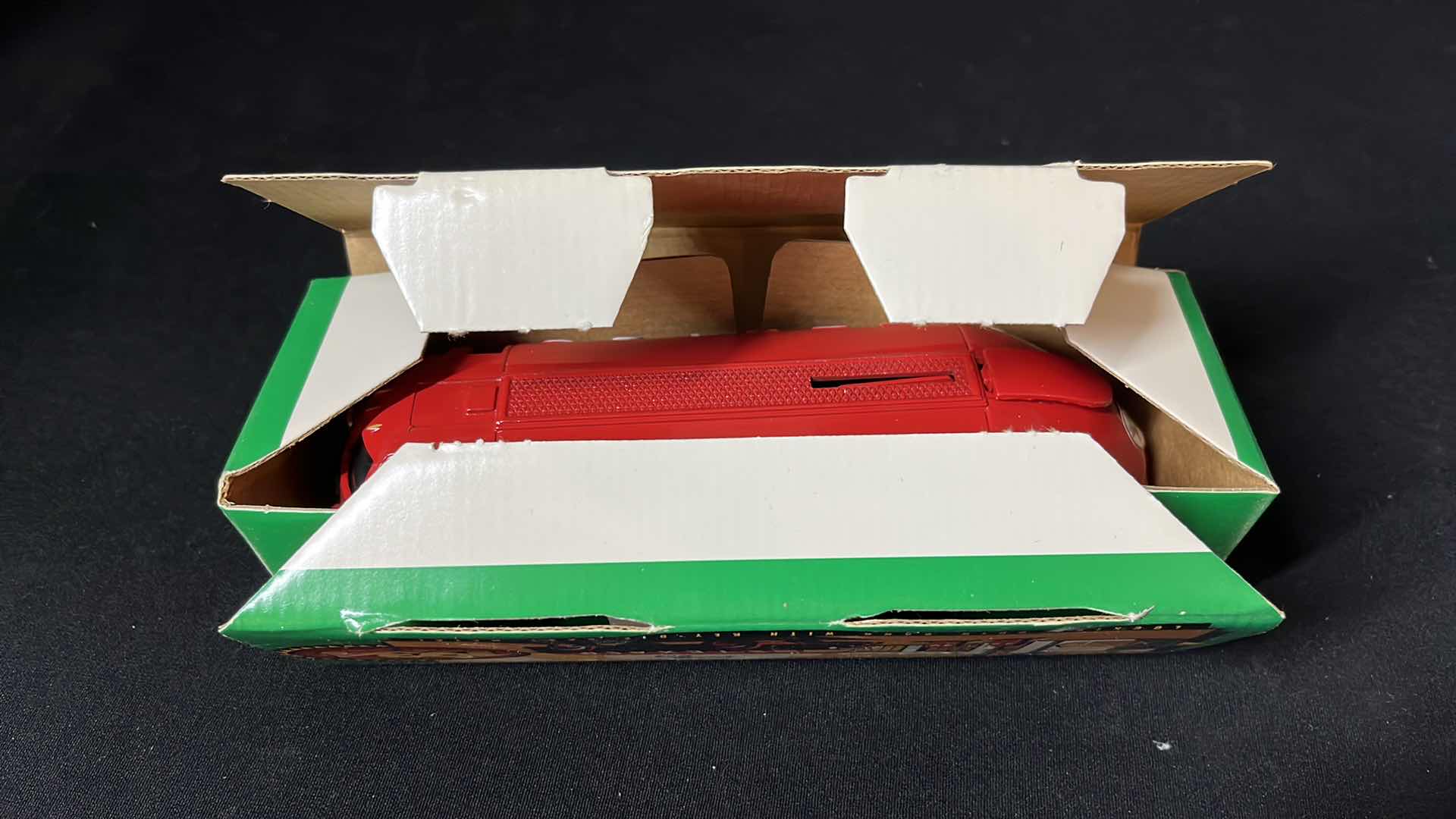 Photo 1 of ERTL DIE-CAST METAL TEXACO 1934 DOODLE BUG DIAMOND TANKER LOCKING COIN BANK W KEY, COLLECTORS SERIES #11, 1994 (STOCK NO B195)