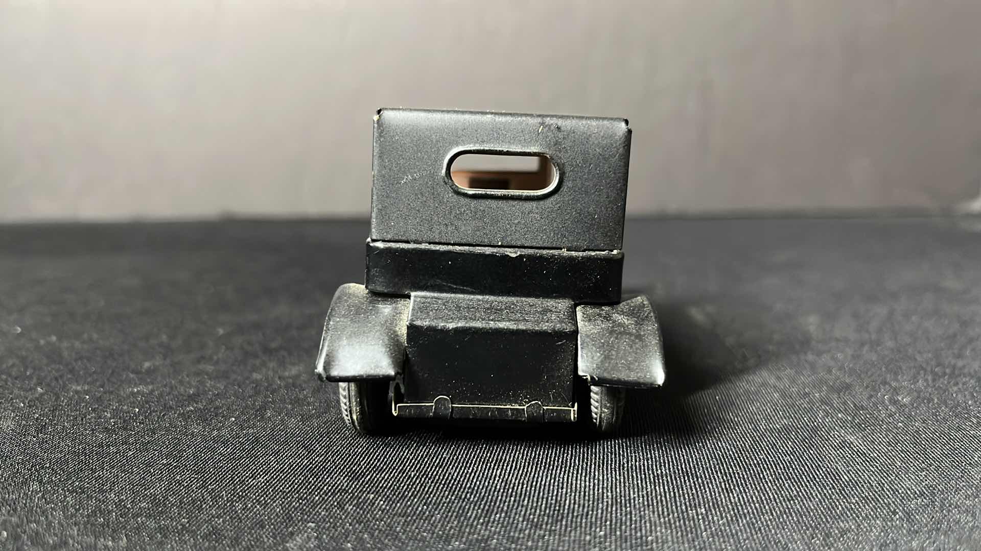 Photo 1 of LINEMAR TOYS VINTAGE BLACK METAL TOURING CAR, MADE IN JAPAN