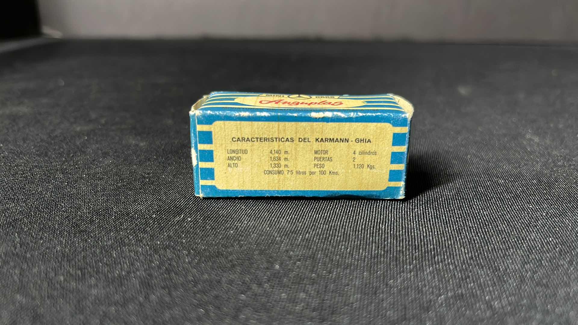 Photo 1 of ANGUPLAS VINTAGE 2” KARMANN GHIA MINI CAR, 1959, MADE IN SPAIN (#83)