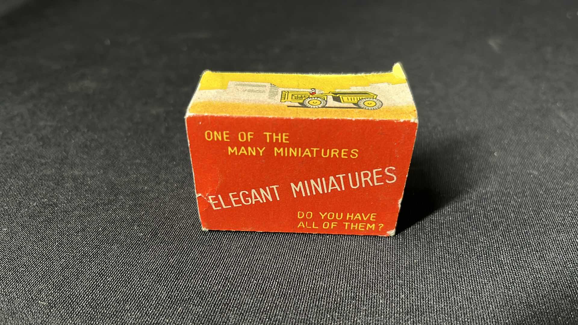 Photo 1 of LINEMAR TOYS ELEGANT MINIATURES 2” HOPPER DUMP TRUCK (No. 5)