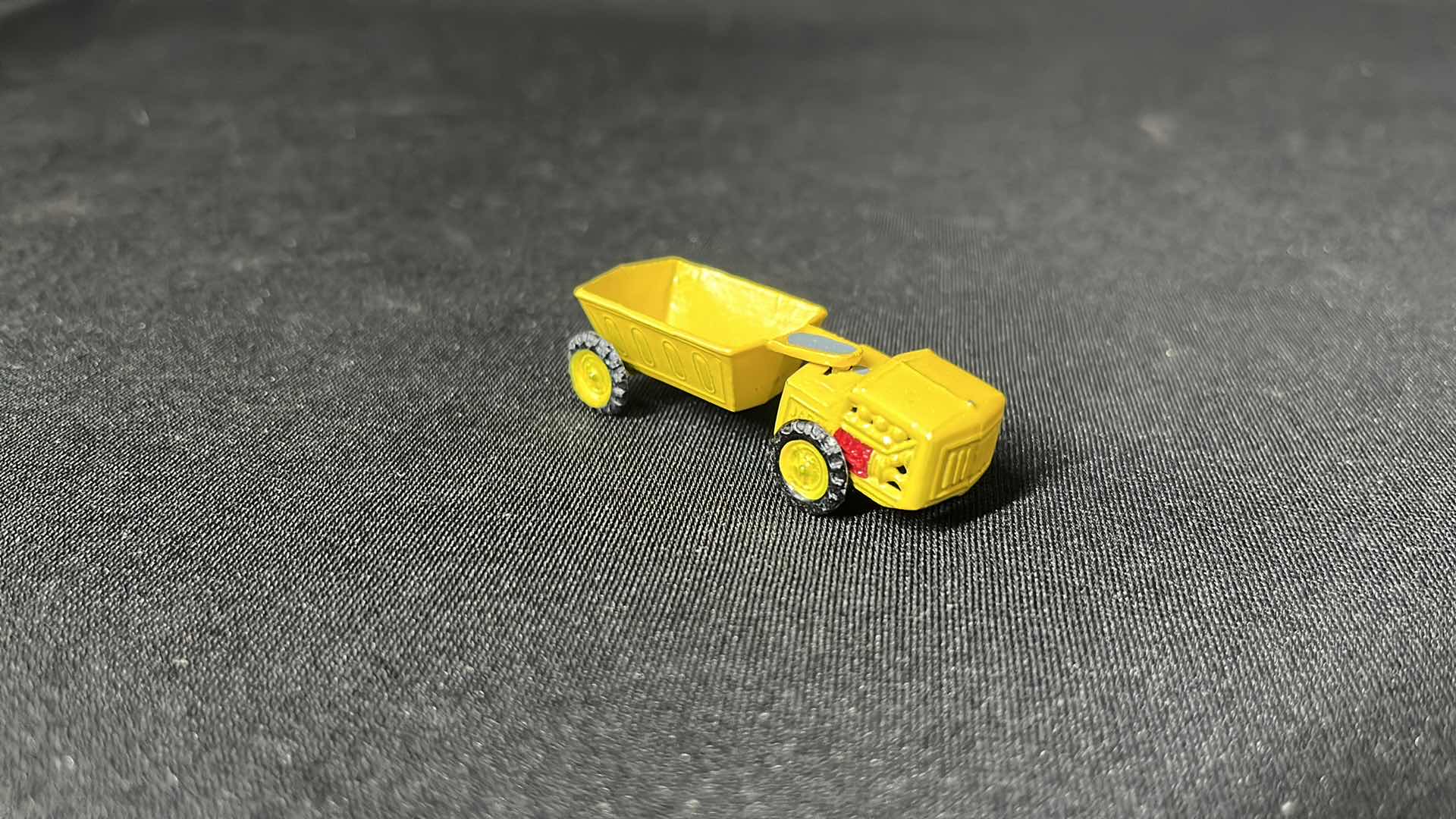Photo 1 of LINEMAR TOYS ELEGANT MINIATURES 2” HOPPER DUMP TRUCK (No. 5)