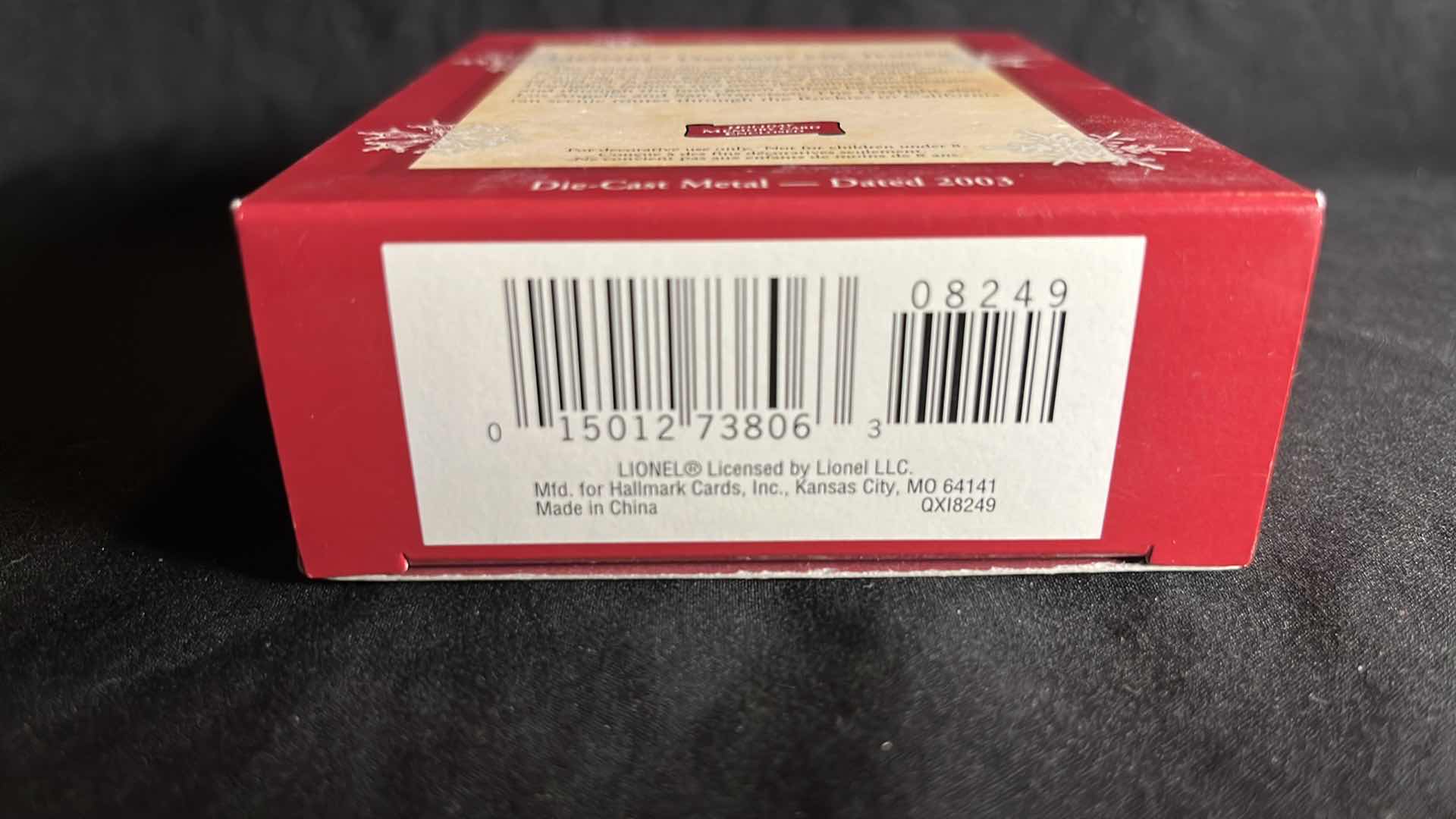 Photo 1 of HALLMARK LIONEL TRAIN DIE-CAST METAL KEEPSAKE ORNAMENTS DAYLIGHT OIL TENDER 2003 (#QXI8249), STEAM LOCOMOTIVE AND TENDER MINIATURE SET OF 2 2004 (#QXM5131) & DAYLIGHT OBSERVATION CAR 2003 (#QXI8327)