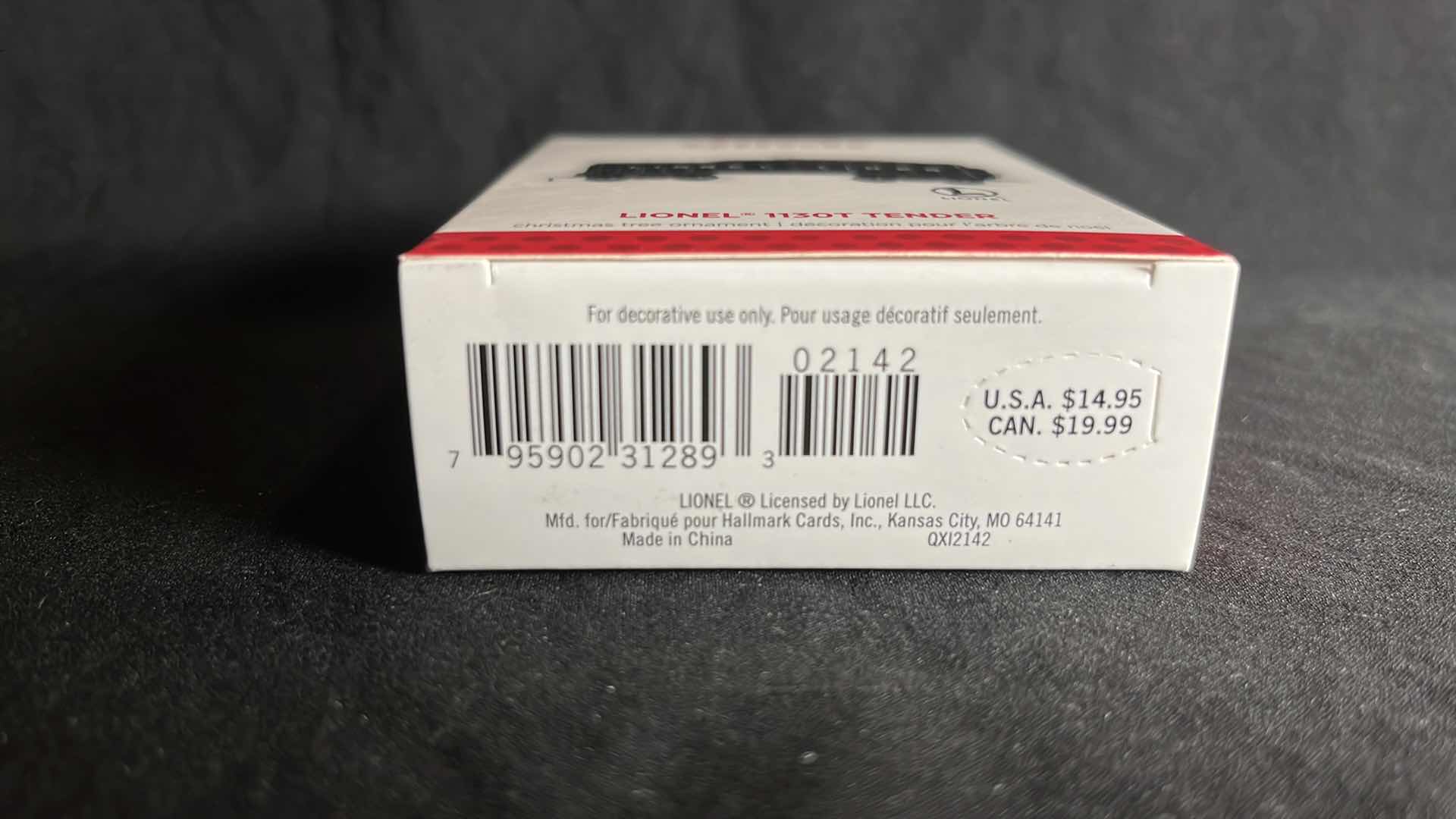 Photo 1 of HALLMARK LIONEL TRAIN ARTIST CRAFTED & METAL KEEPSAKE ORNAMENTS 1130T TENDER 2013 (#QXI2142), 6017 CABOOSE 2013 (#QXI2145) & 2037 STEAM LOCOMOTIVE 2013 (#QX9155)