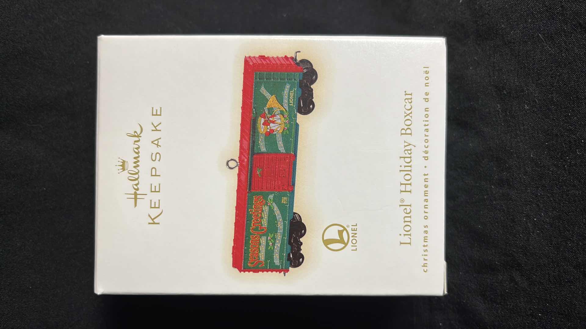 Photo 1 of HALLMARK LIONEL TRAIN HANDCRAFTED & METAL KEEPSAKE ORNAMENTS HOLIDAY BOXCAR 2009 (QXI1095), HOLIDAY RED MIKADO TENDER 2009 (QXI1102) & HOLIDAY RED MIKADO LOCOMOTIVE 2009 (#QX8602)