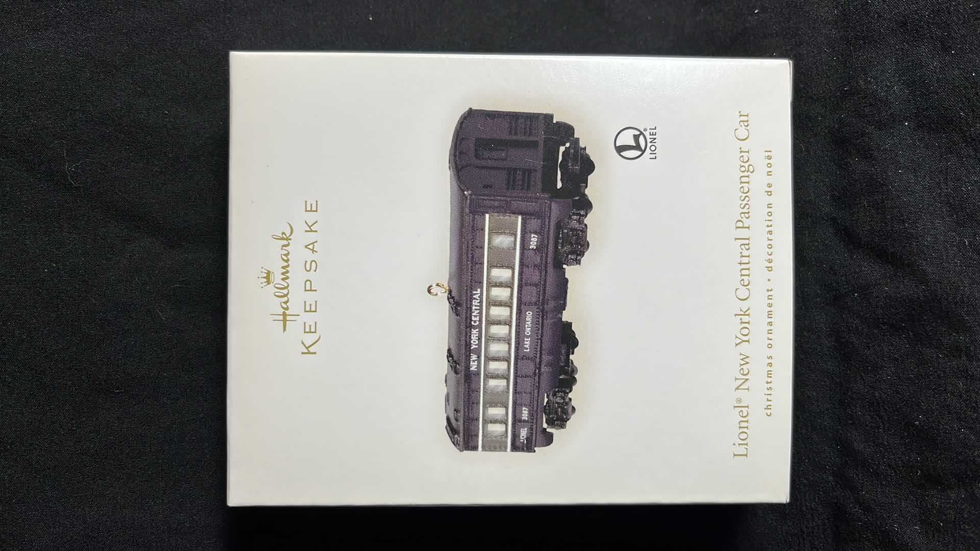 Photo 1 of HALLMARK LIONEL TRAIN HANDCRAFTED & METAL KEEPSAKE ORNAMENTS NEW YORK CENTRAL PASSENGER CAR 2008 (#QXI2004), NEW YORK CENTRAL OBSERVATION CAR 2008 (#QXI2011) & NEW YORK CENTRAL LOCOMOTIVE 2008 (#QX2854)