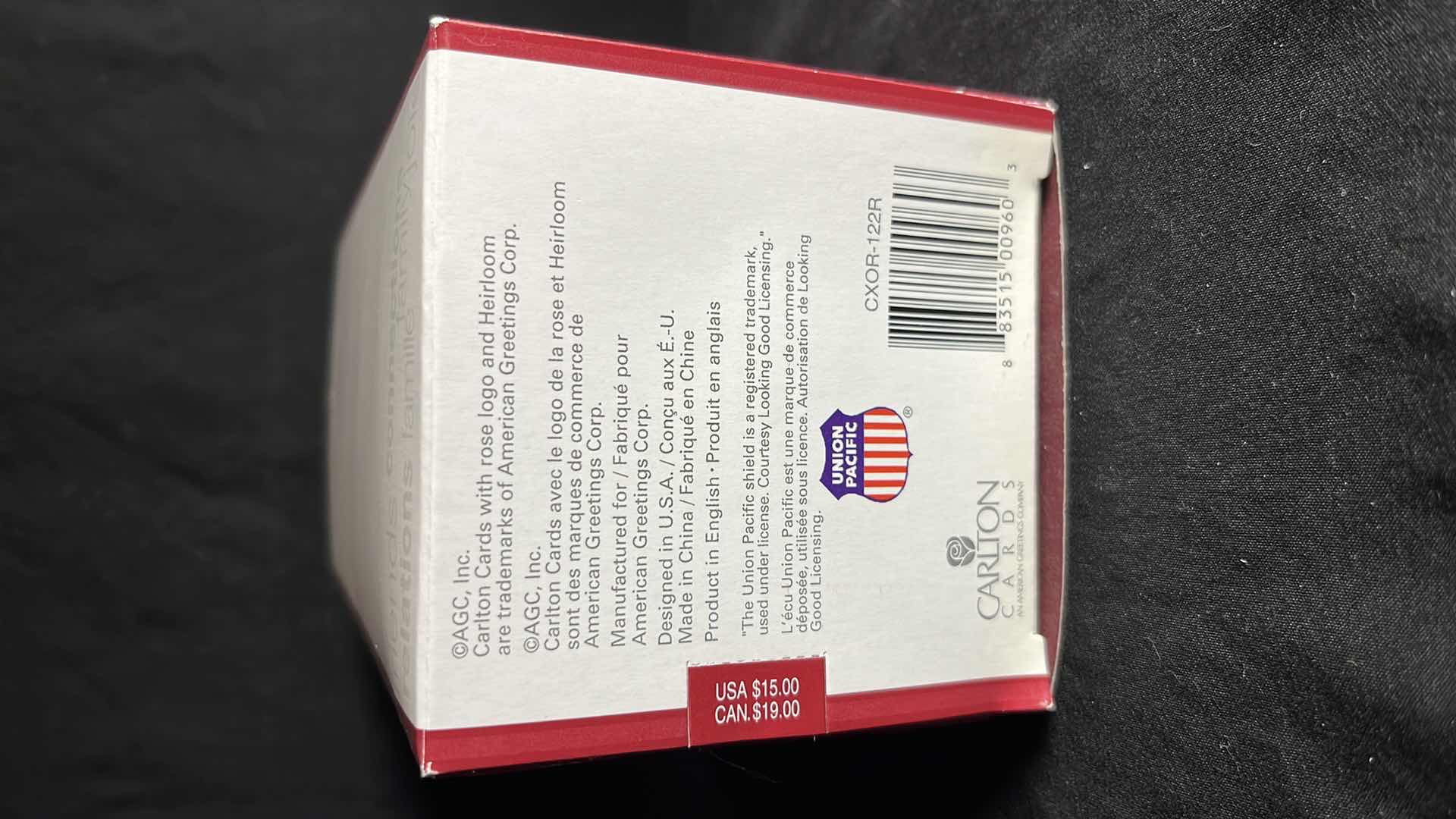 Photo 1 of AMERICAN GREETINGS CARLTON CARDS HEIRLOOM ORNAMENT COLLECTION UNION PACIFIC LA 4 LOCOMOTIVE (#122)